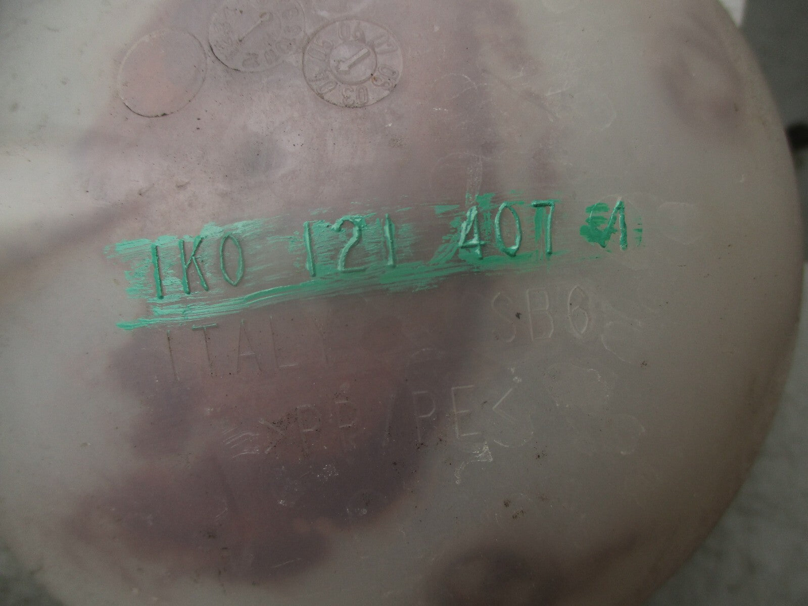 2004 SEAT ALTEA MK1 WATER COOLANT EXPANSION BOTTLE TANK 1K0121407