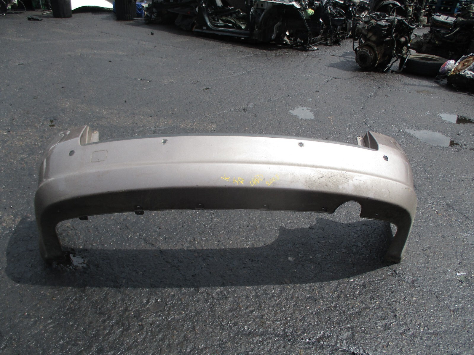KIA CEED MK1 2007 ESTATE REAR COMPLETE BUMPER BEIGE 8Q