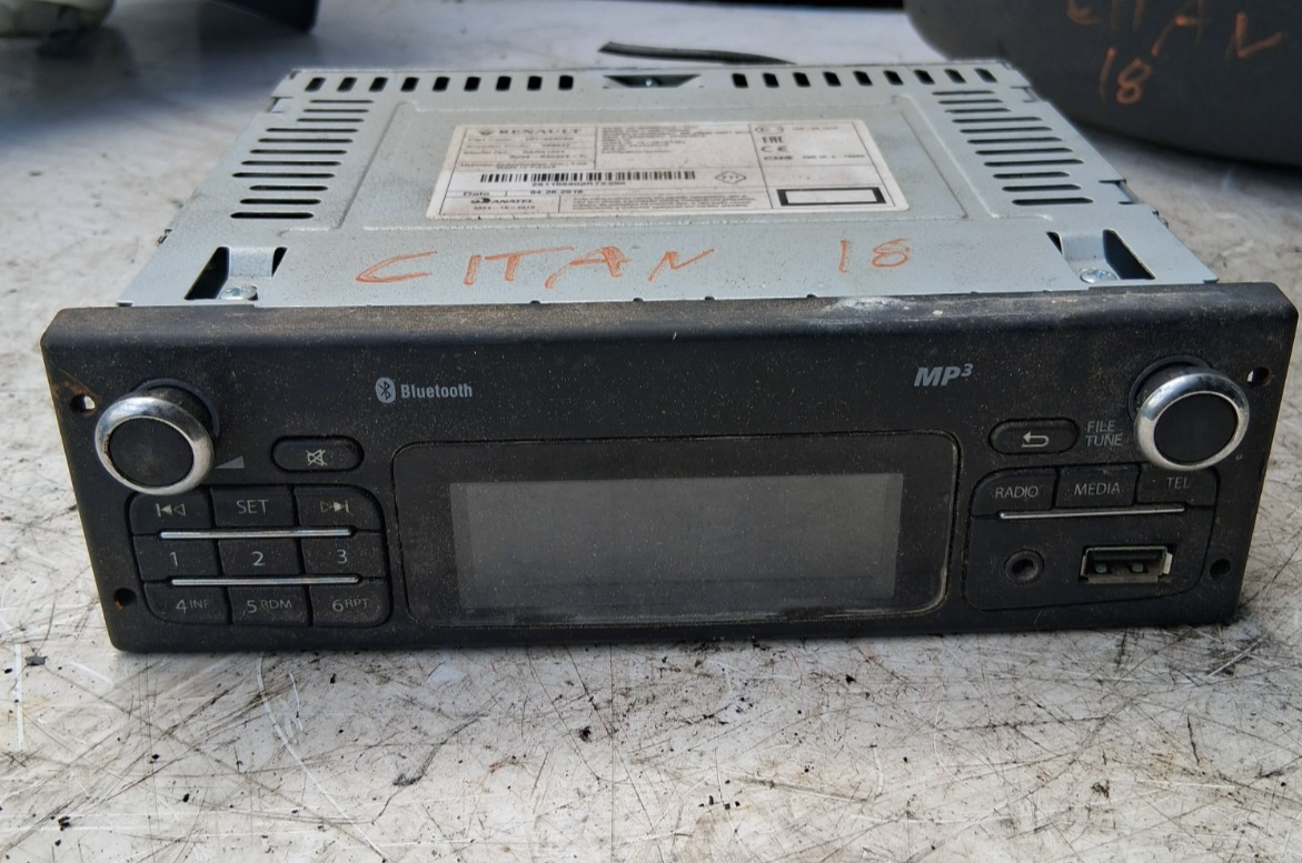 2018 MERCEDES BENZ CITAN RADIO CD PLAYER STEREO HEAD UNIT 281156903R
