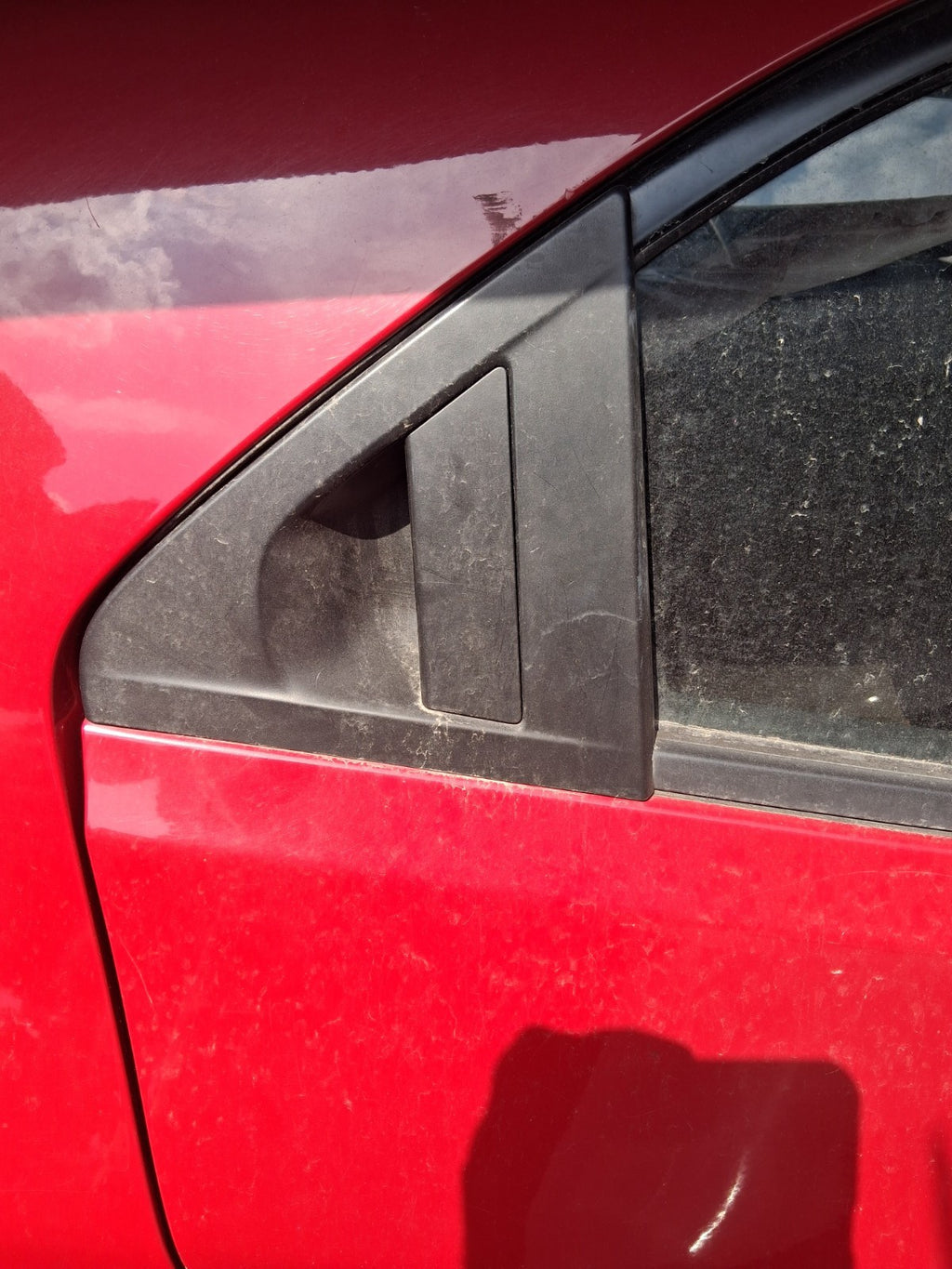 2016 HONDA CIVIC MK9 HATCHBACK OSR DRIVER SIDE REAR RIGHT EXTERIOR DOOR HANDLE