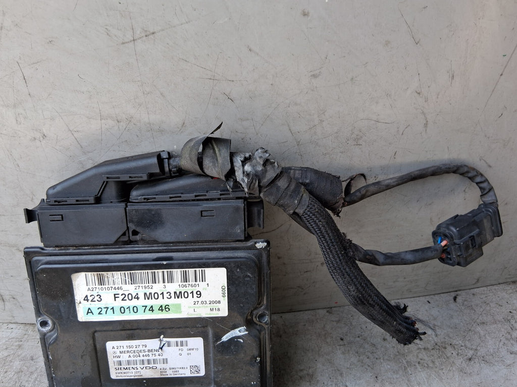 MERCEDES BENZ C CLASS W203 2006 ECU ENGINE CONTROL UNIT A2711502779
