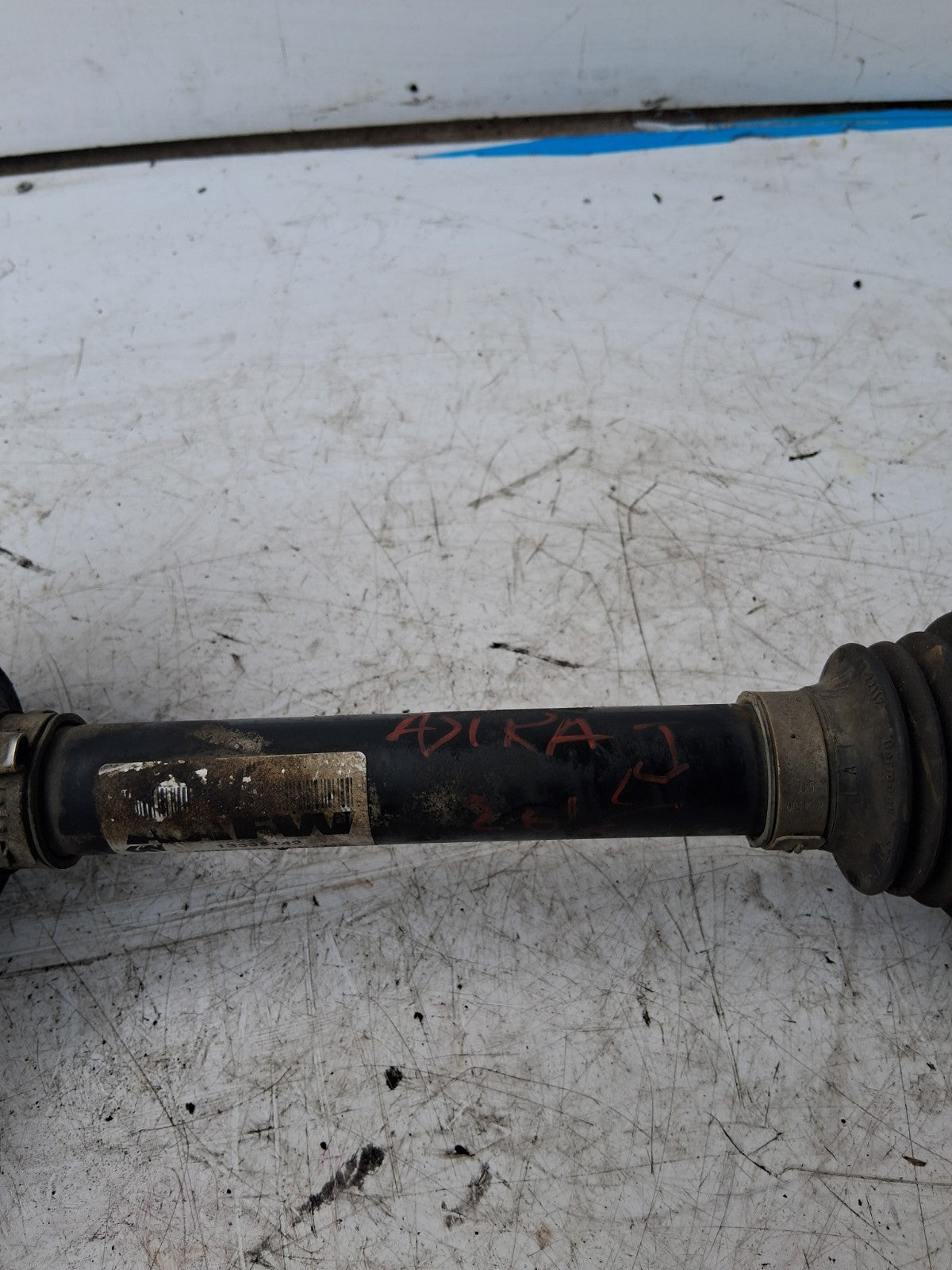 2015 VAUXHALL ASTRA J DRIVESHAFT 13335142