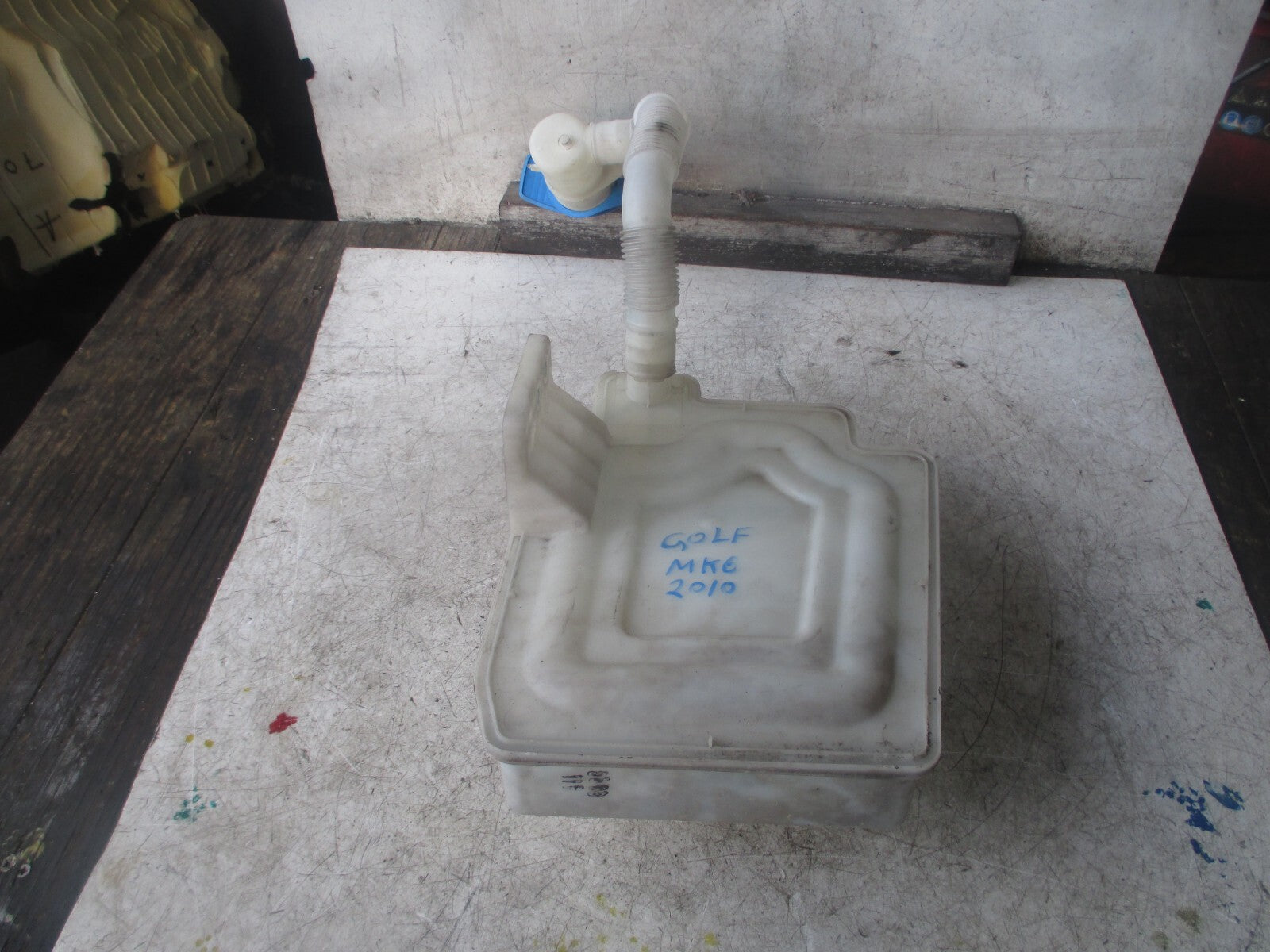 VW VOLKSWAGEN GOLF MK6 2010 COOLANT EXPANSION BOTTLE TANK
