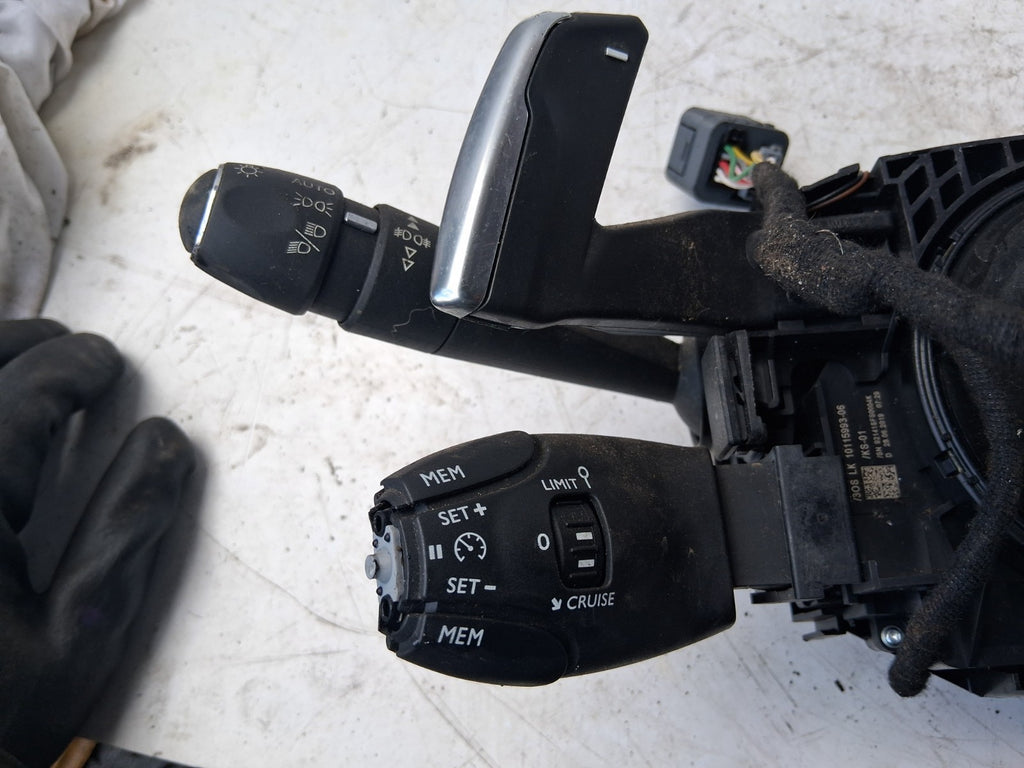 2019 PEUGEOT 5008 MK2 INDICATOR WIPER COMBINATION SWITCH STALK SQUIB 98312547ZD