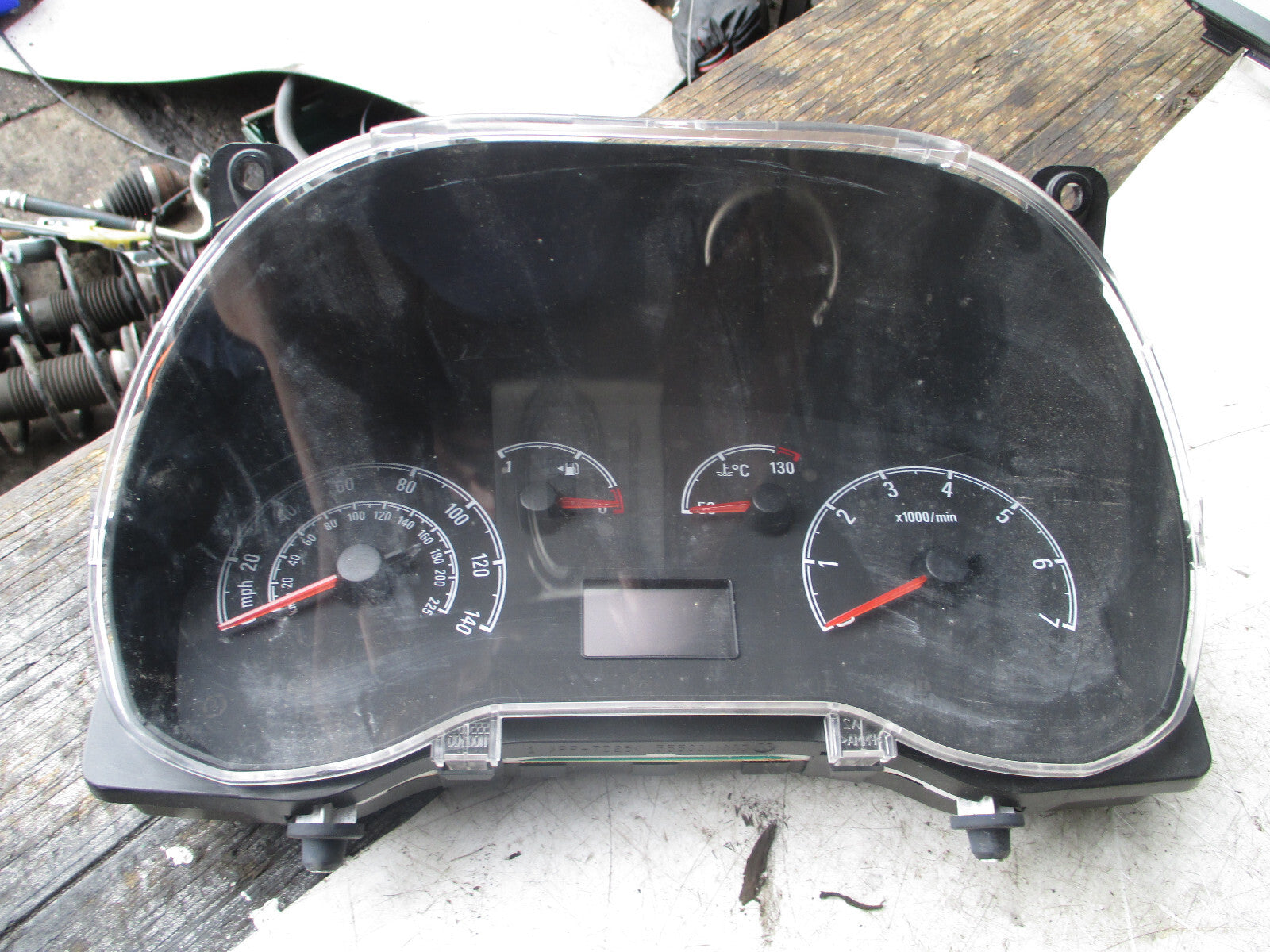 VAUXHALL COMBO D 2014 1.3 DIESEL SPEEDO SPEEDOMETER INSTRUMENT CLUSTER 51952287