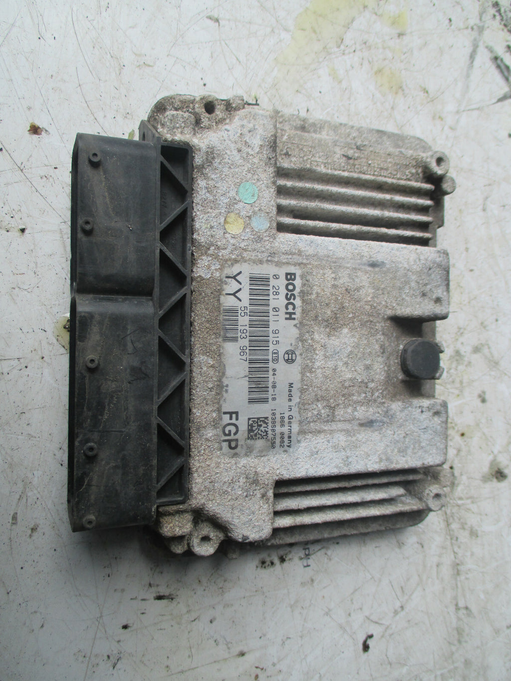 VAUXHALL VECTRA C 2005 1.9 DIESEL ECU ENGINE CONTROL MODULE UNIT 55193967