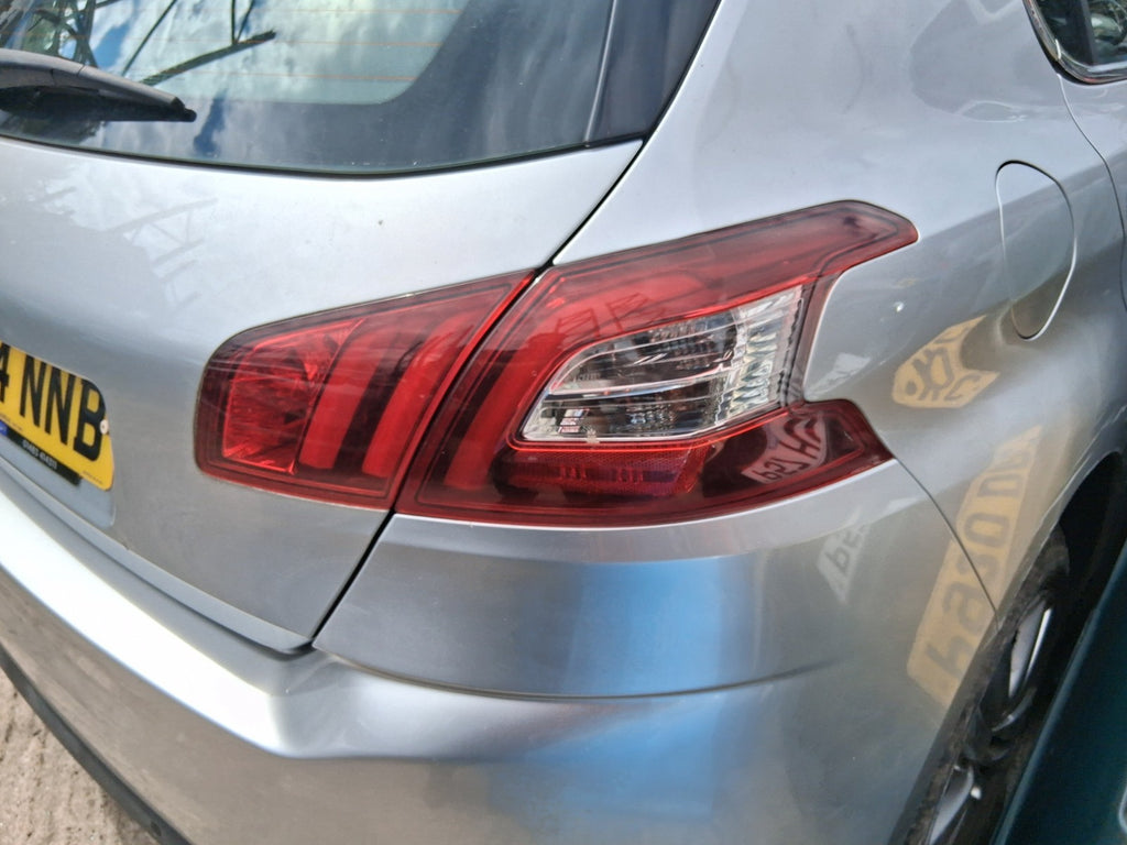 2014 PEUGEOT 308 MK2 HATCHBACK OSR DRIVER SIDE REAR OUTER TAIL LIGHT LAMP