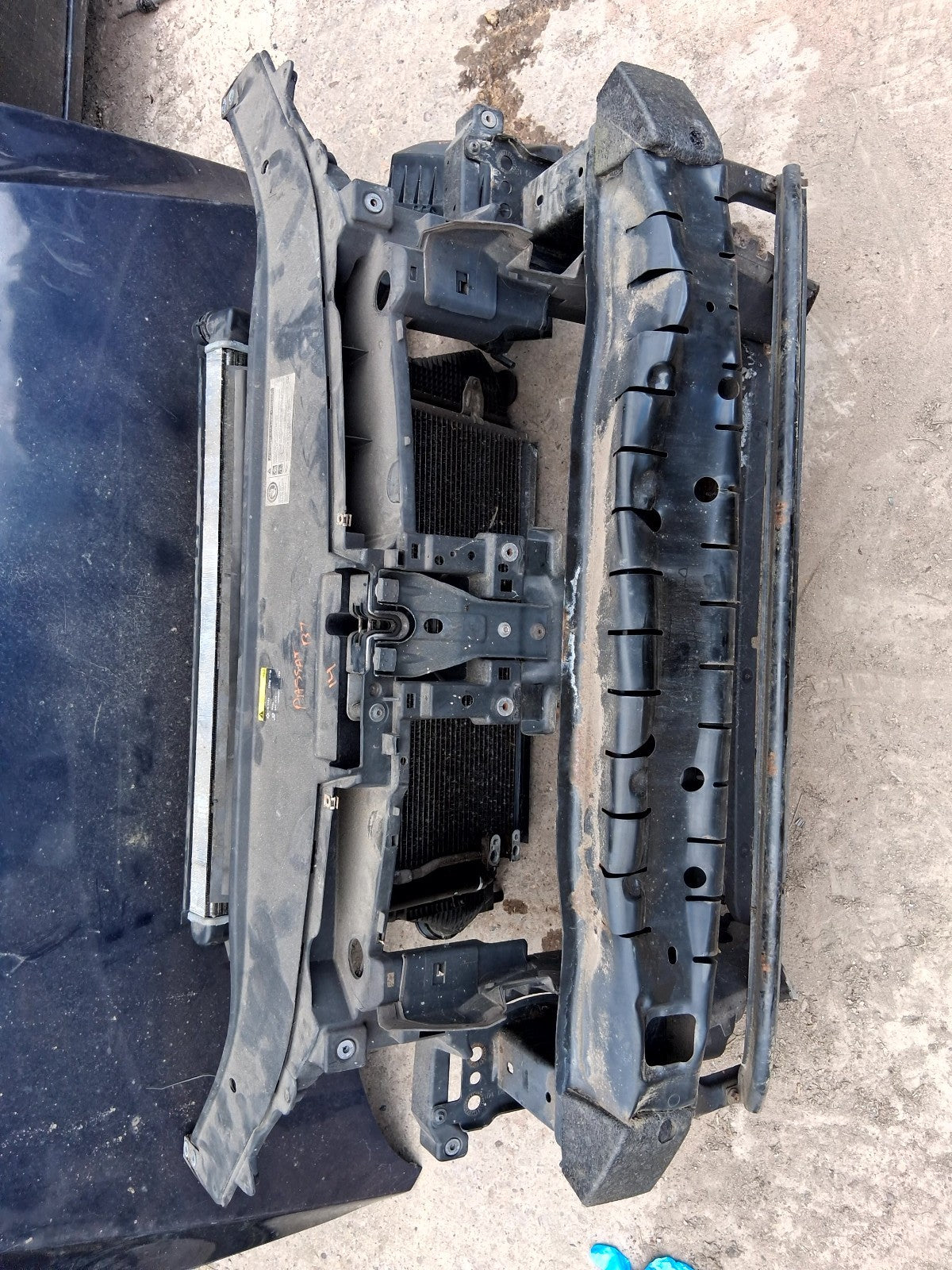 2014 VW VOLKSWAGEN PASSAT B7 2.0 DIESEL COMPLETE RAD PACK RADIATOR FRONT PANEL