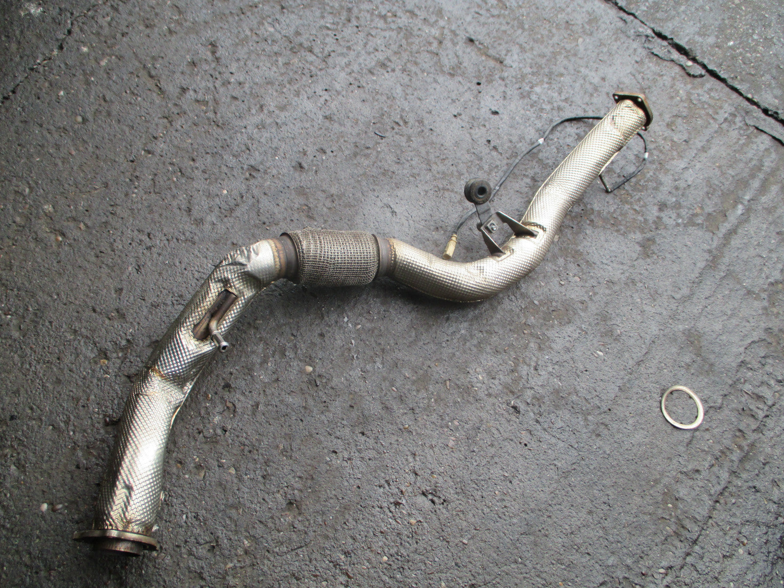 AUDI A6 2017 2.0 DIESEL ENGINE FLEXIBLE EXHAUST DOWNPIPE 4G0253350G