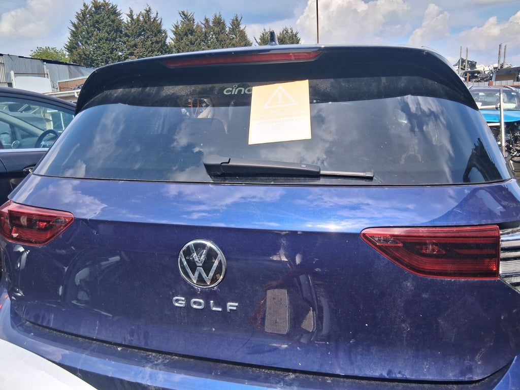2022 VW VOLKSWAGEN GOLF MK8 R LINE BARE TAILGATE BOOTLID BLUE