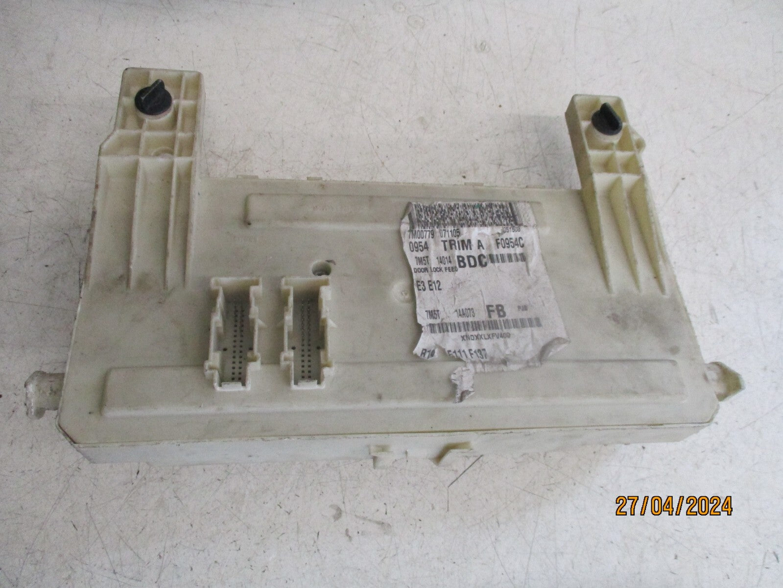 FORD FOCUS C MAX 2006 BODY CONTROL MODULE 7M5T14A073FB