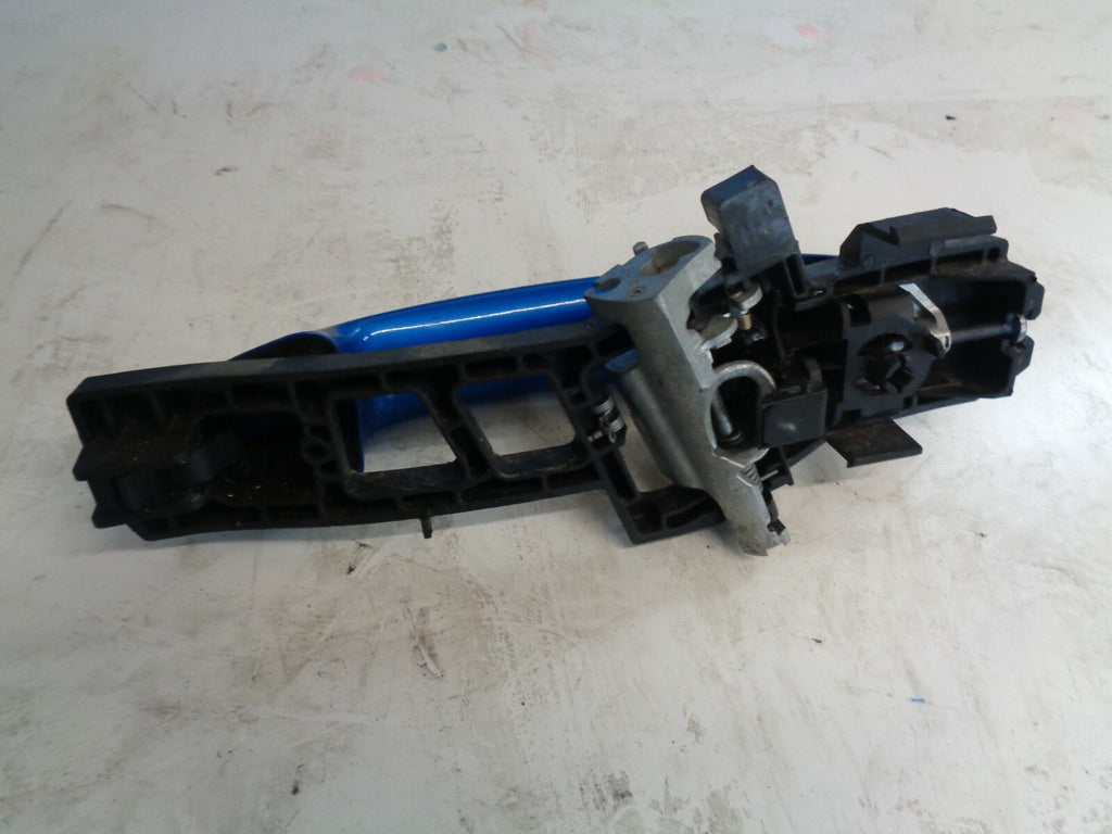 FORD ECOSPORT 2019 5DR OSR DRIVER SIDE REAR EXTERIOR DOOR HANDLE BLUE