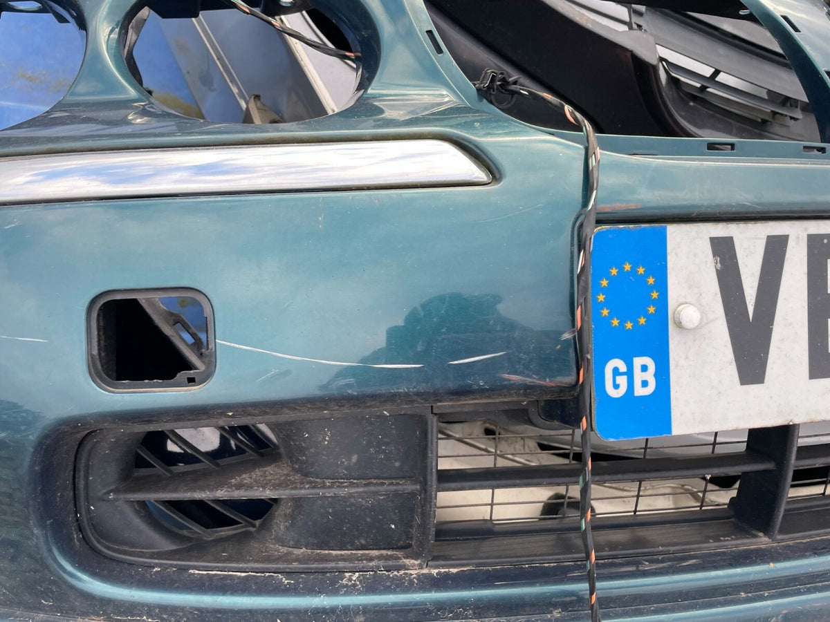 ROVER 75 2003 PRE FACELIFT FRONT BUMPER GREEN