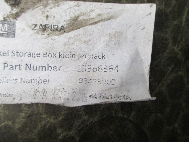 2016 VAUXHALL ZAFIRA C REAR BOOT FLOOR CARPET LINER 13366364