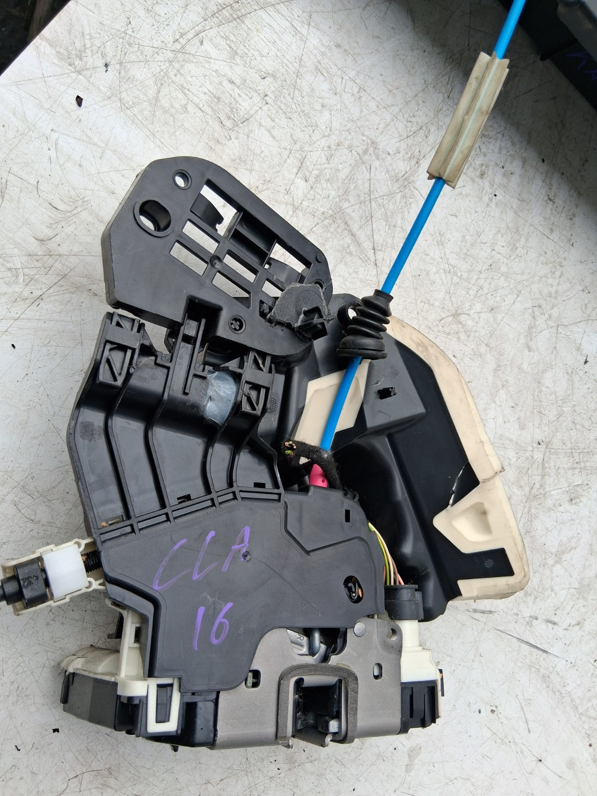 2016 MERCEDES BENZ CLA C117 OSR DRIVER SIDE REAR LOCK MECHANISM A0997306000
