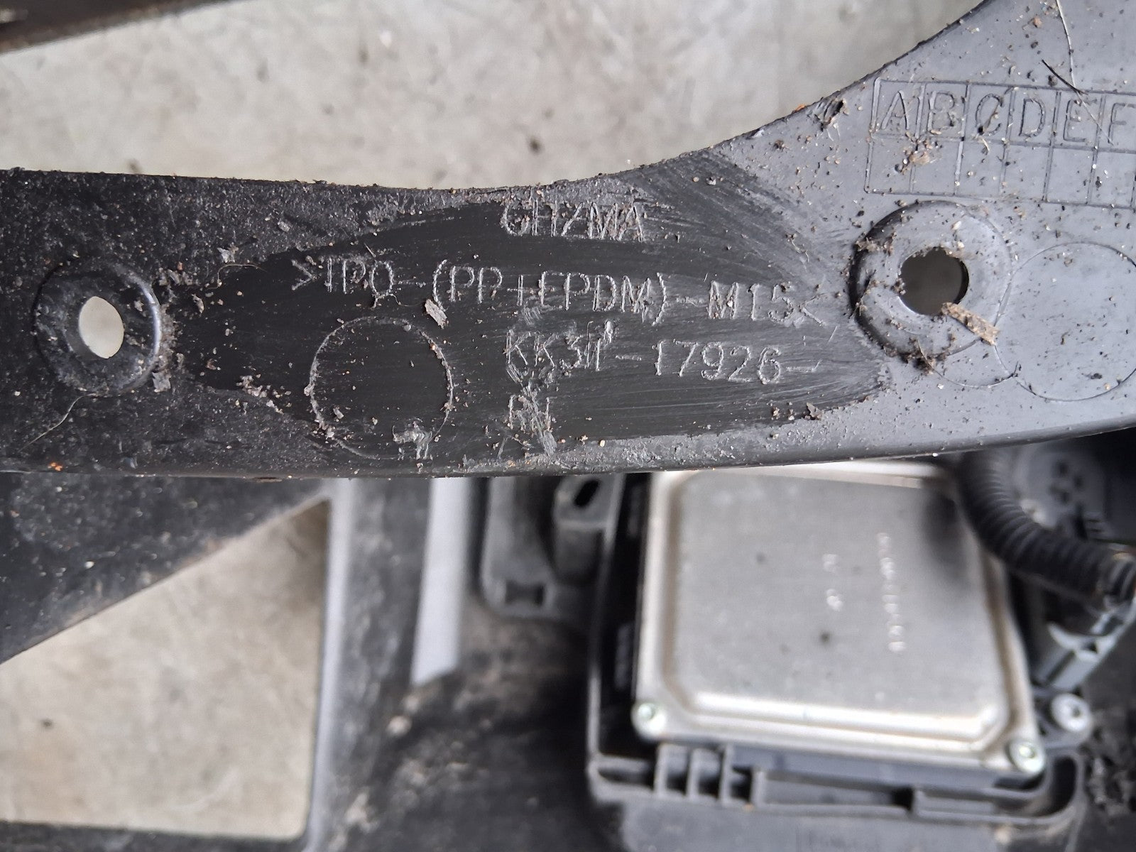 2021 FORD TRANSIT 350 MK8 OSR DRIVER SIDE REAR RIGHT BUMPER CORNER KK3117926