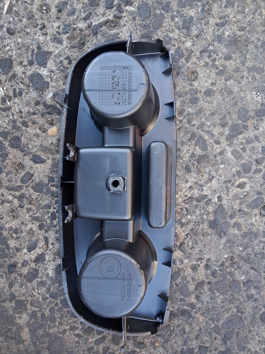 2024 FIAT DUCATO MK3 FACELIFT DUAL CUP HOLDER TRIM 1317813070