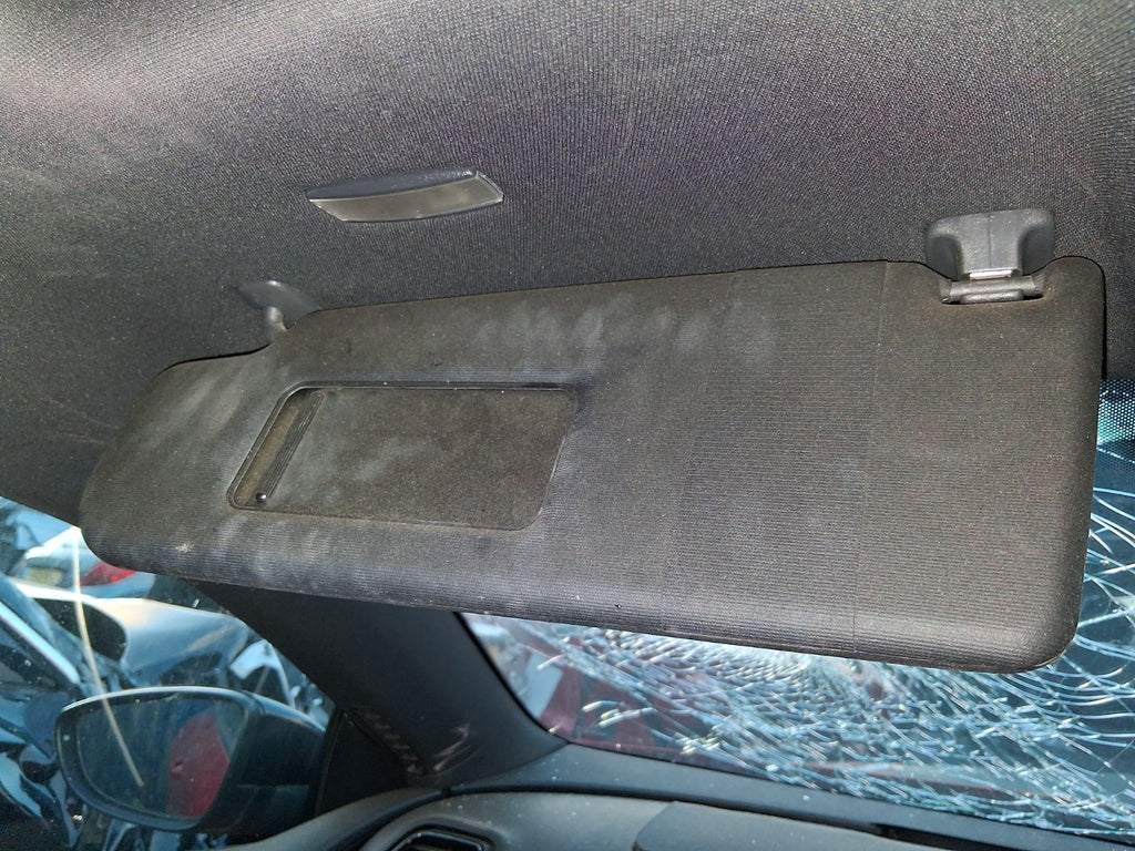 2014 VW VOLKSWAGEN SCIROCCO MK3 NSF PASSENGER SIDE FRONT LEFT SUN VISOR SHADE