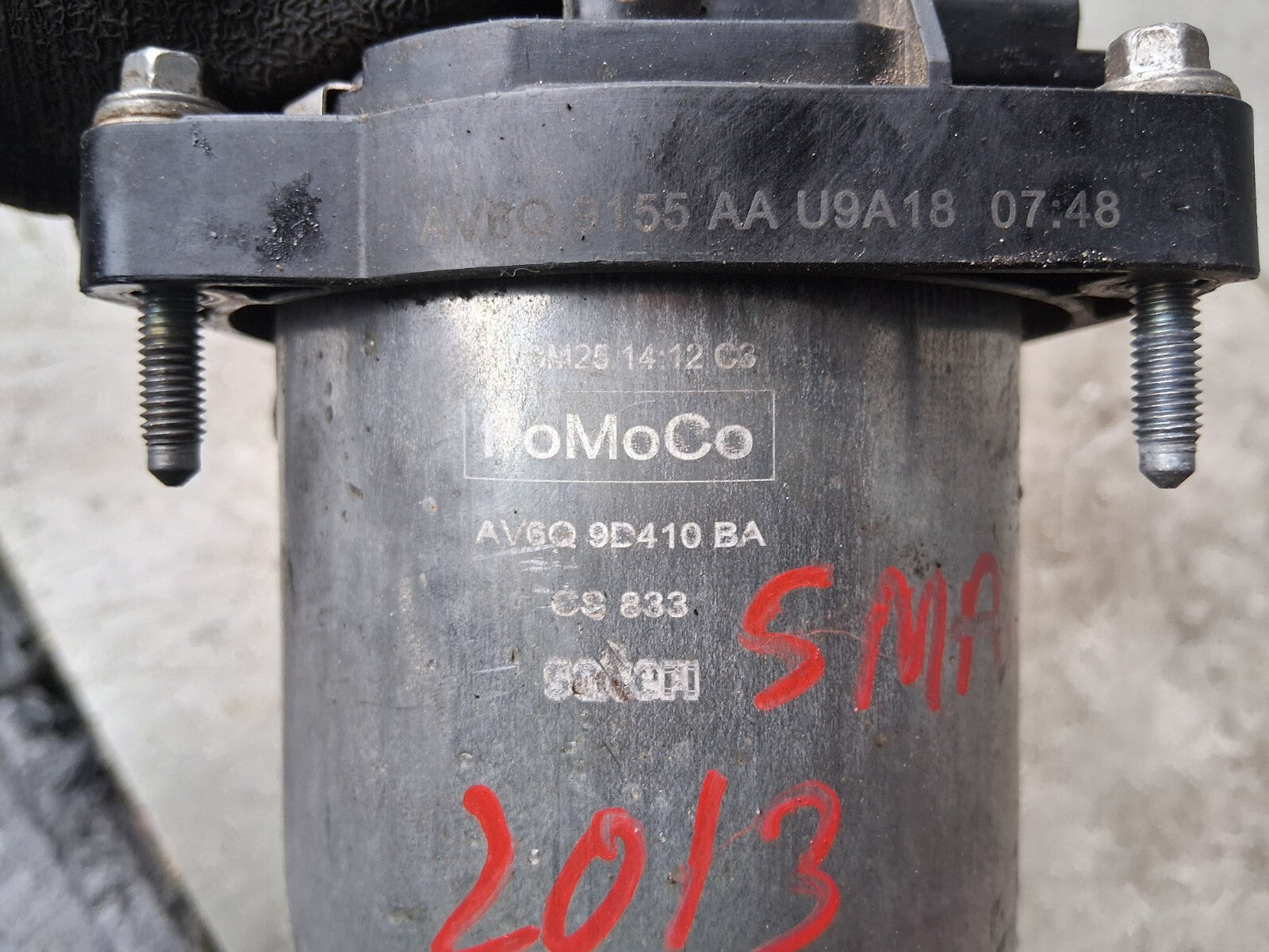 2013 FORD S MAX AIR FUEL FILTER 9155AAU9A18