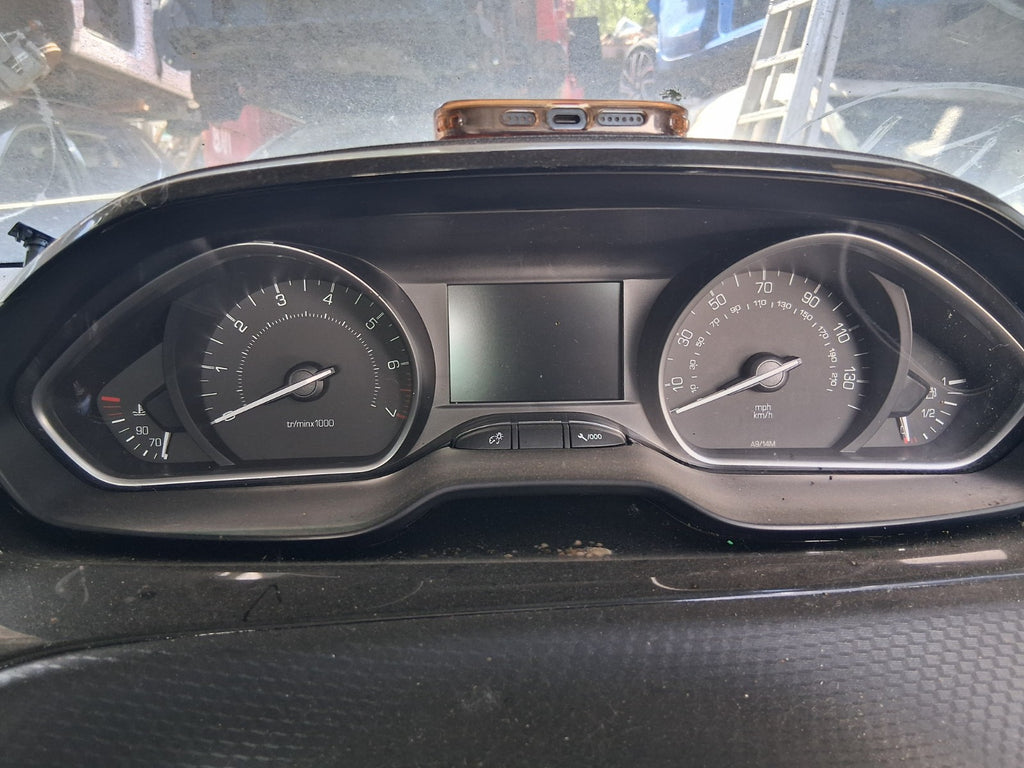 2019 PEUGEOT 208 MK1 1.2 PETROL SPEEDO SPEEDOMETER INSTRUMENT CLUSTER