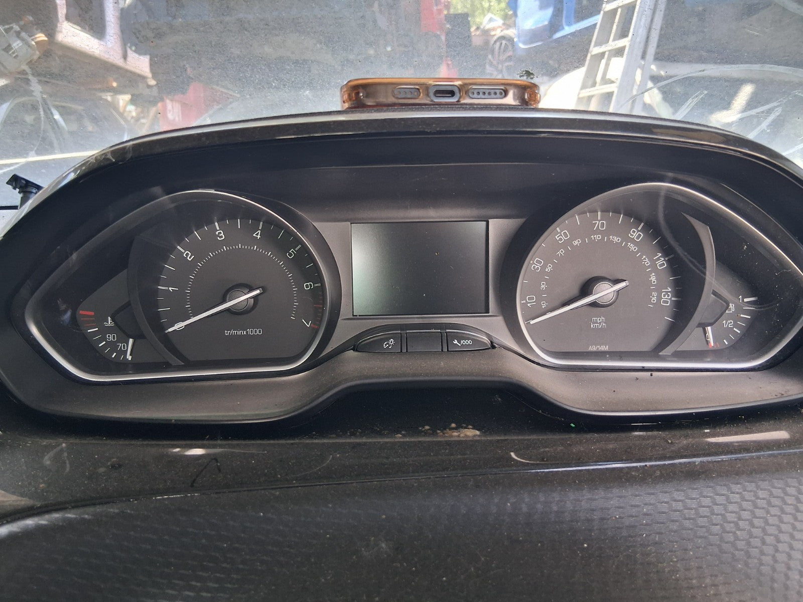 2019 PEUGEOT 208 MK1 1.2 PETROL SPEEDO SPEEDOMETER INSTRUMENT CLUSTER