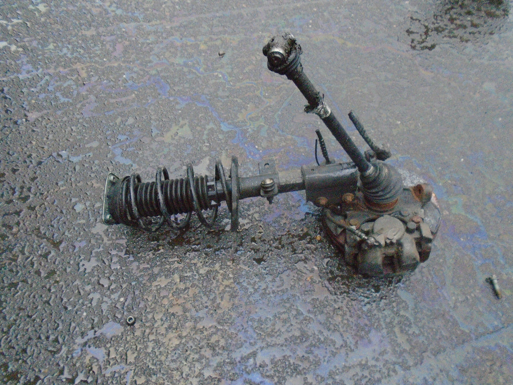 CITROEN C5 AIRCROSS 2019 OSF DRIVER FRONT SHOCK CALIPER HUB