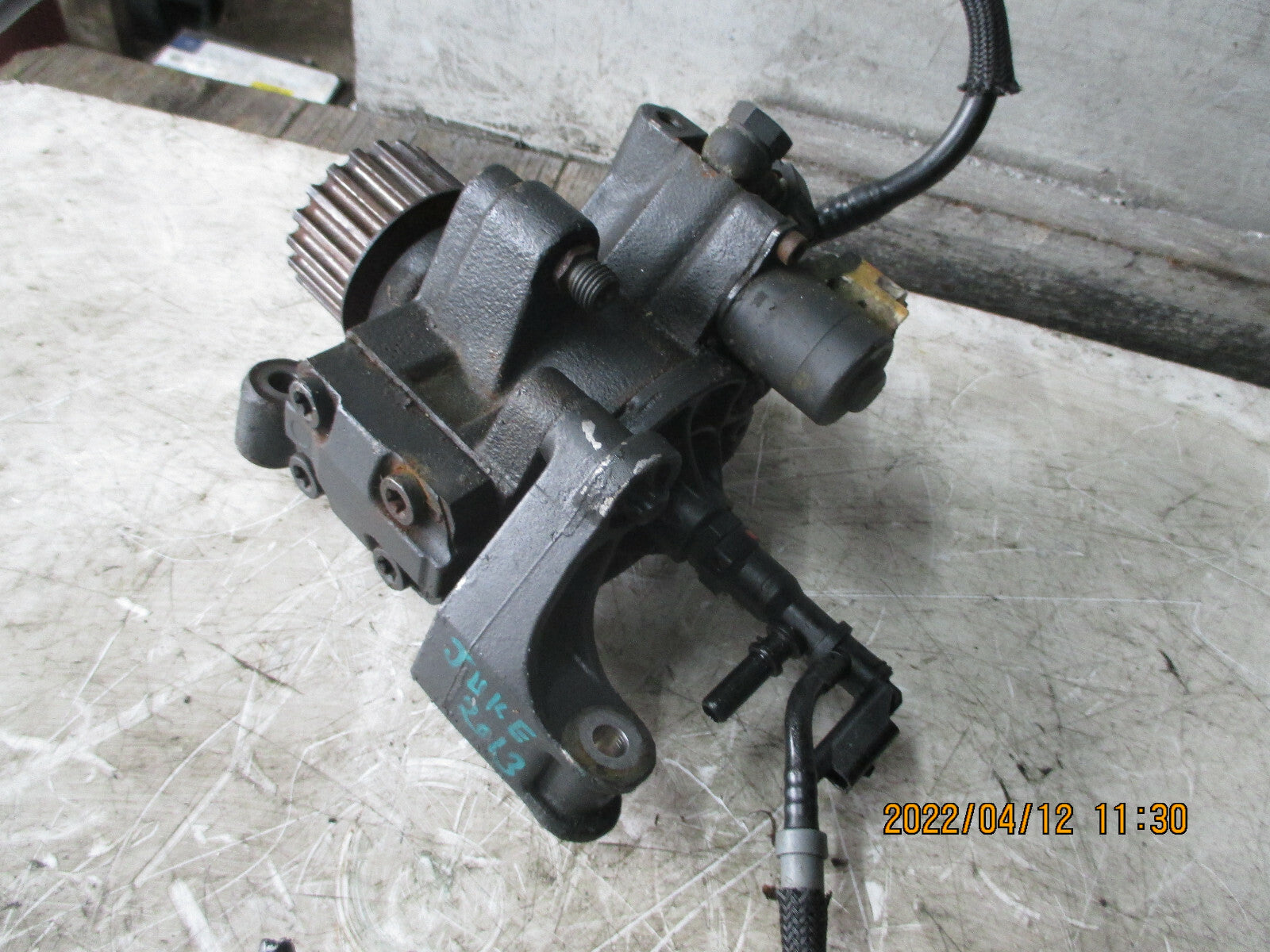 NISSAN JUKE 2013 1.5 DIESEL INJECTION PUMP 8201100115