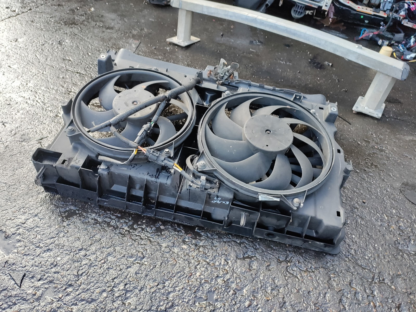 2007 PEUGEOT EXPERT MK2 2.0 DIESEL RADIATOR RAD PACK TWIN FAN PANEL 1497799080