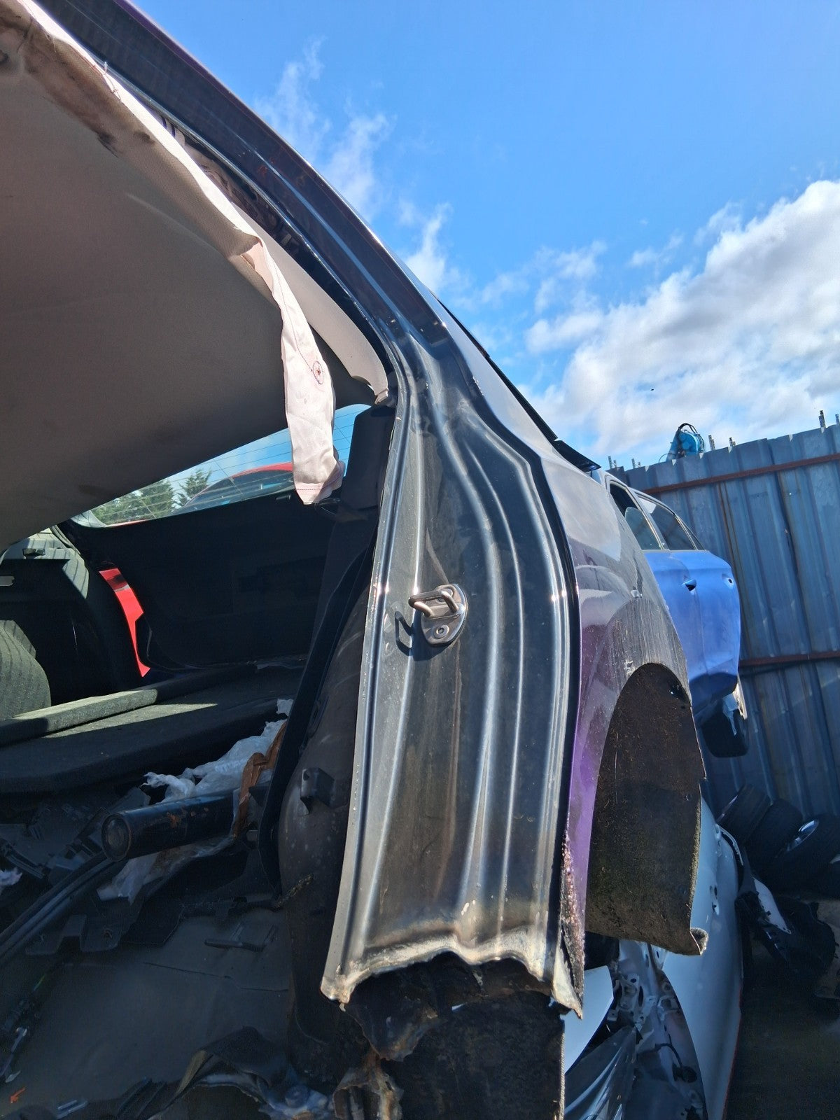 2023 VOLKSWAGEN GOLF MK8 NSR PASSENGER SIDE REAR QUARTER CUT
