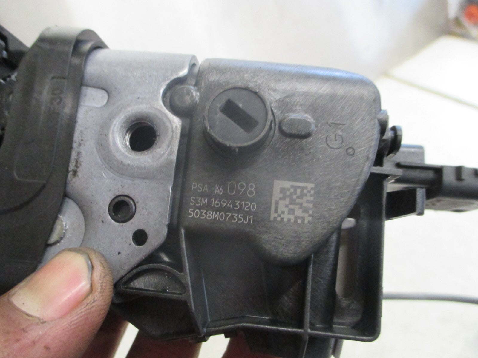 VAUXHALL GRANDLAND X 2018 NSF PASSENGER SIDE FRONT DOOR LOCK MECHANISM