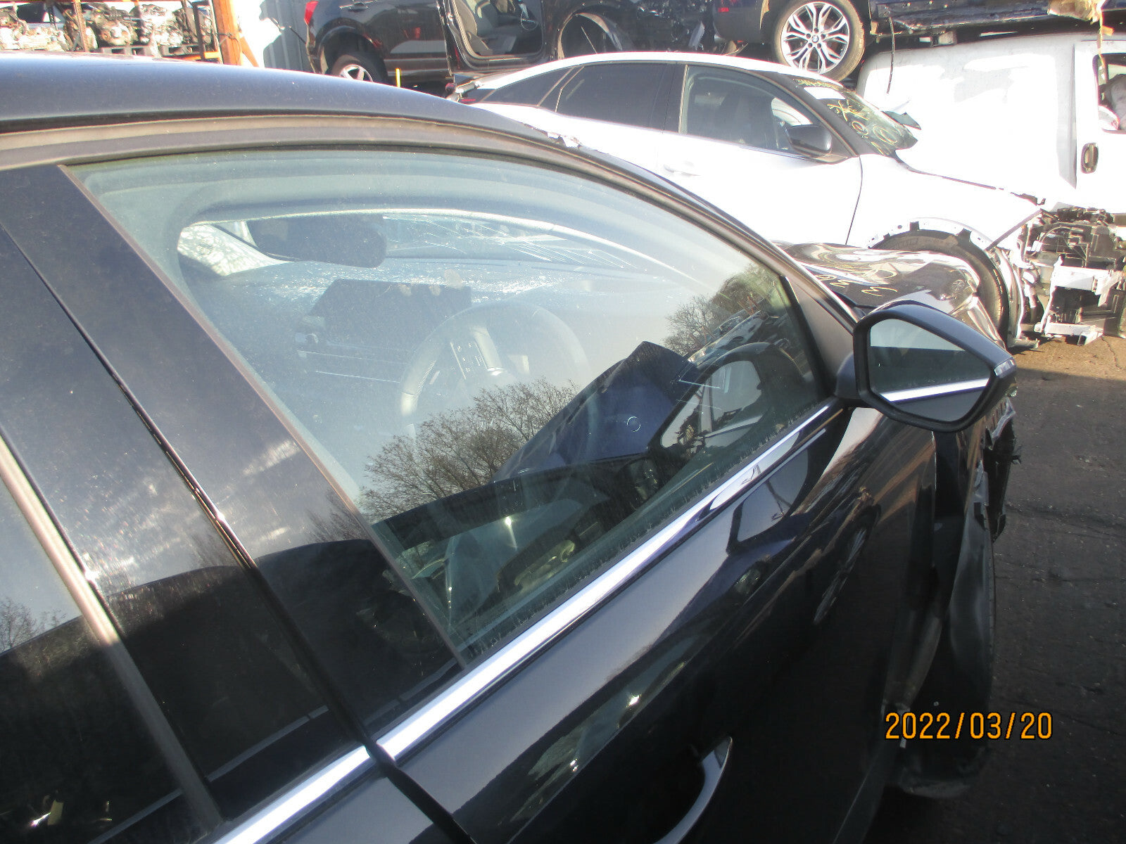 CITROEN C4 MK3 2021 OSF DRIVER SIDE FRONT DOOR WINDOW GLASS