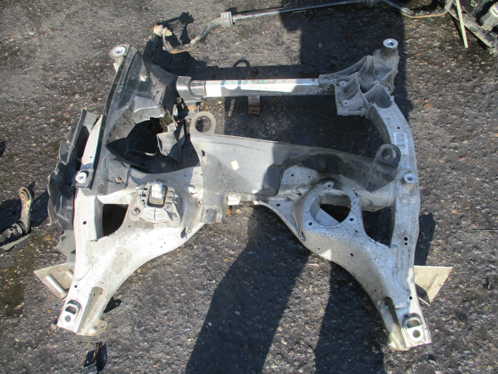 2012 BMW 5 SERIES F10 2.0 DIESEL FRONT MANUAL ALUMININUM SUBFRAME