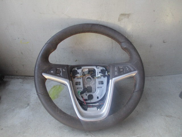2014 VAUXHALL MERIVA MULTIFUNCTION STEERING WHEEL 13386800