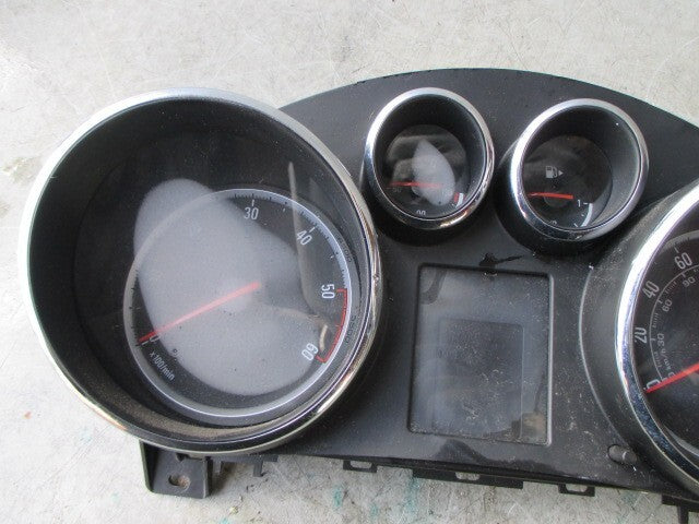 VAUXHALL ASTRA J 2012 1.7 DIESEL SPEEDOMETER INSTRUMENT CLUSTER 769166750U
