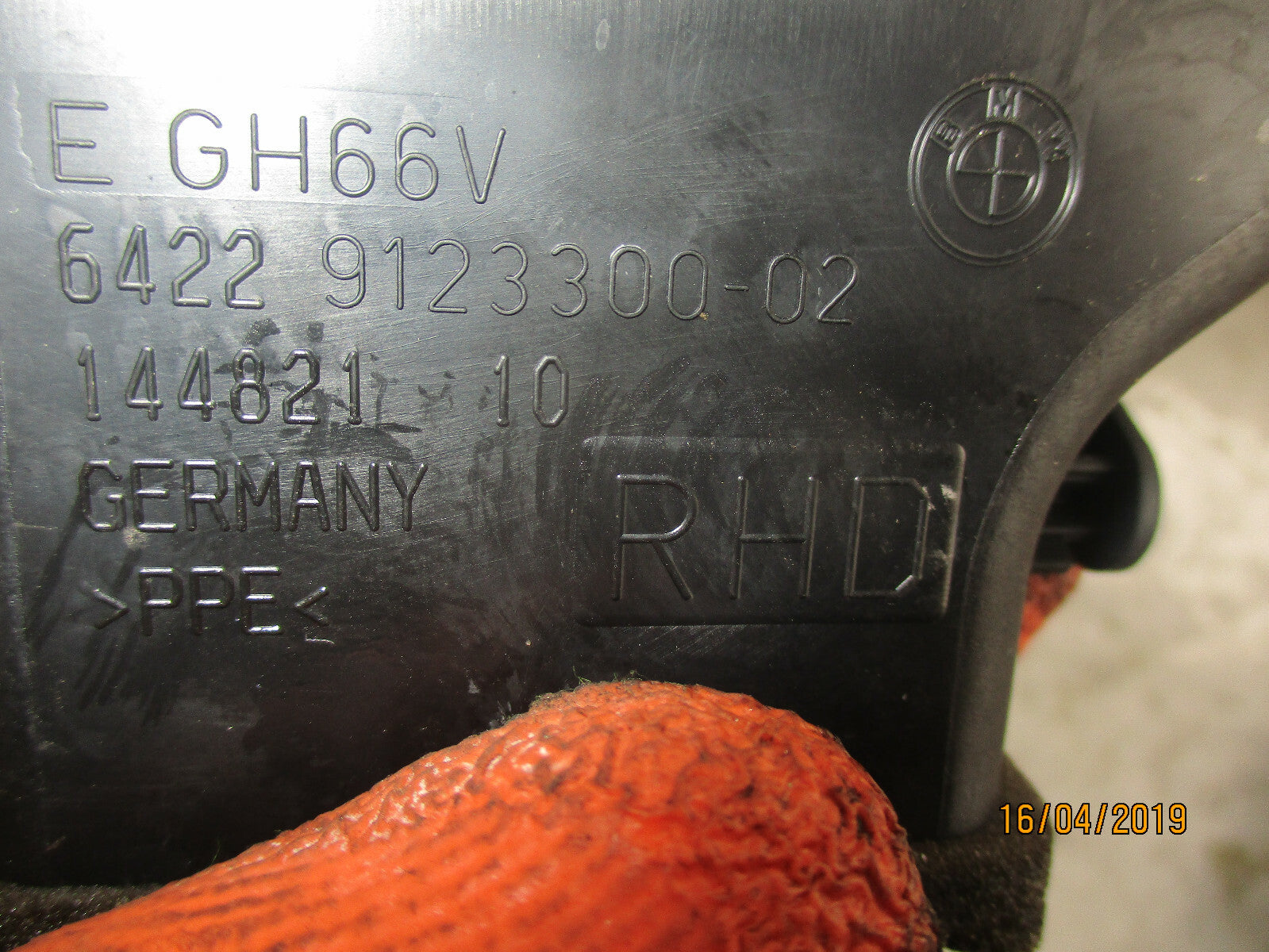 BMW 3 SERIES E90 OS DRIVER SIDE HEATER AIR VENT 6422912330002