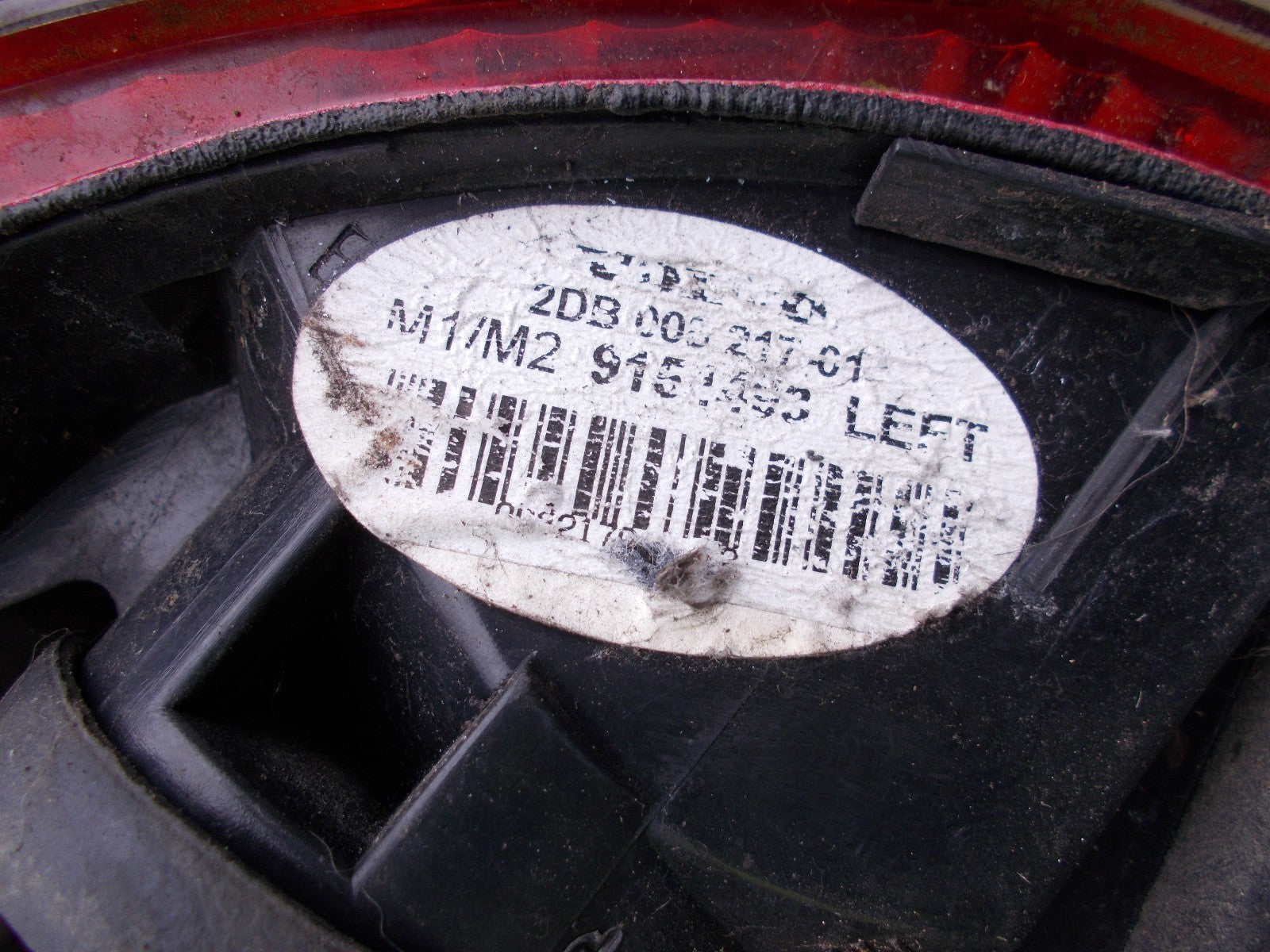 2004 VOLVO V70 D5 NSR PASSENGER SIDE UPPER REAR LIGHT TAIL LIGHT 9154493GB
