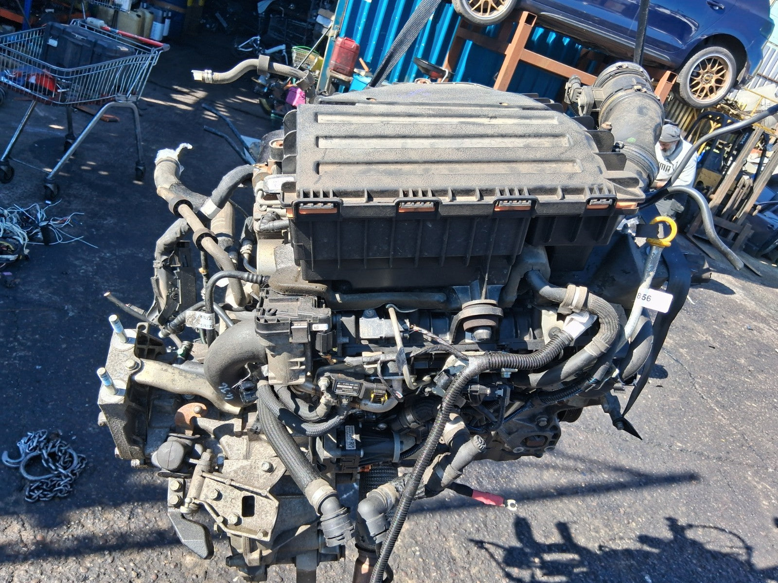 2021 FIAT FIORINO 1.3 DIESEL BARE ENGINE WITH PUMPS AND INJECTOR 46345266