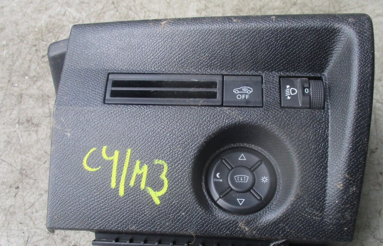 2023 CITROEN C4 MK3 AIRCROSS CONTROL SWITCH 9895437ZD