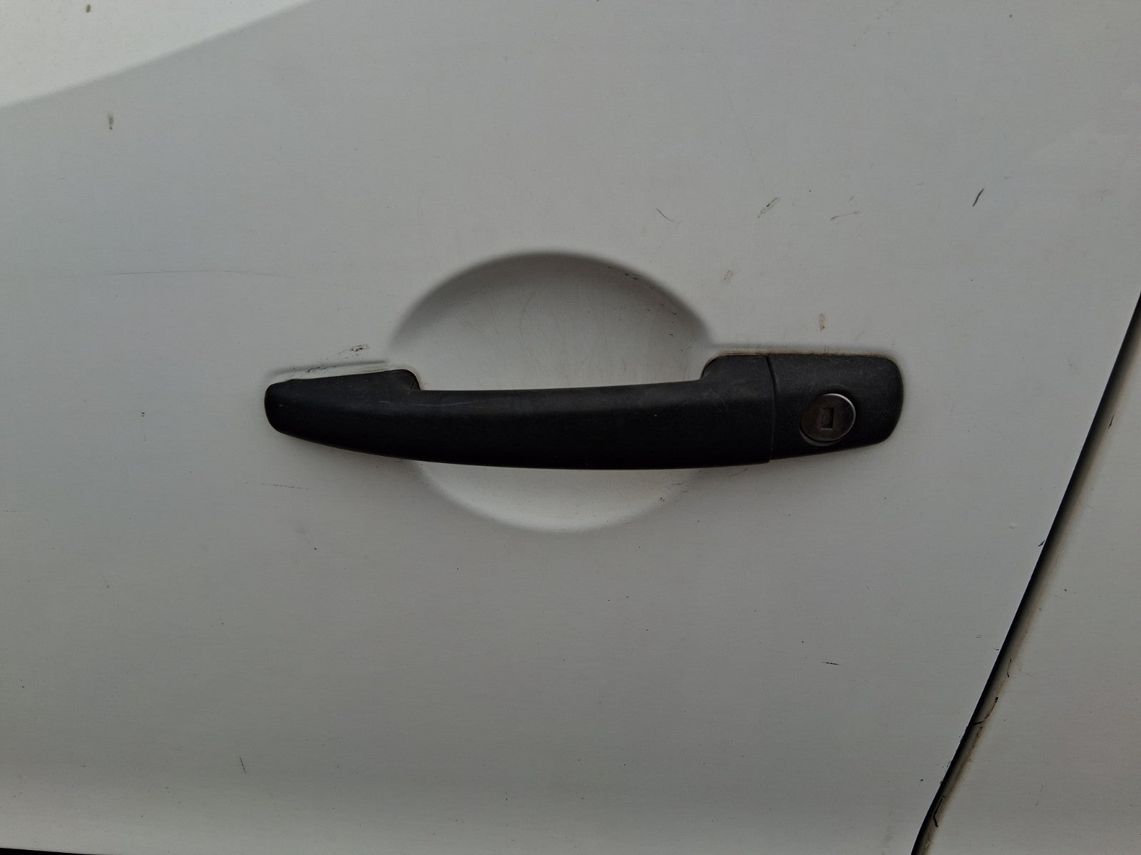 2017 PEUGEOT PARTNER MK2 NSF PASSENGER SIDE FRONT LEFT EXTERIOR DOOR HANDLE