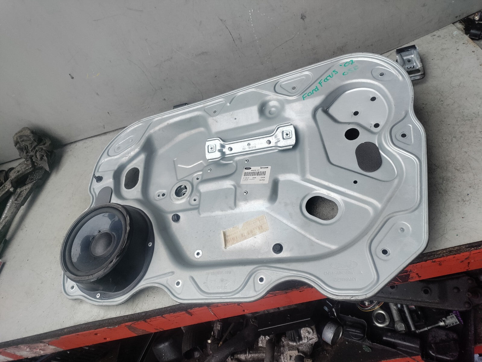 2007 FORD FOCUS MK2 OSF DRIVER FRONT WINDOW REGULATOR