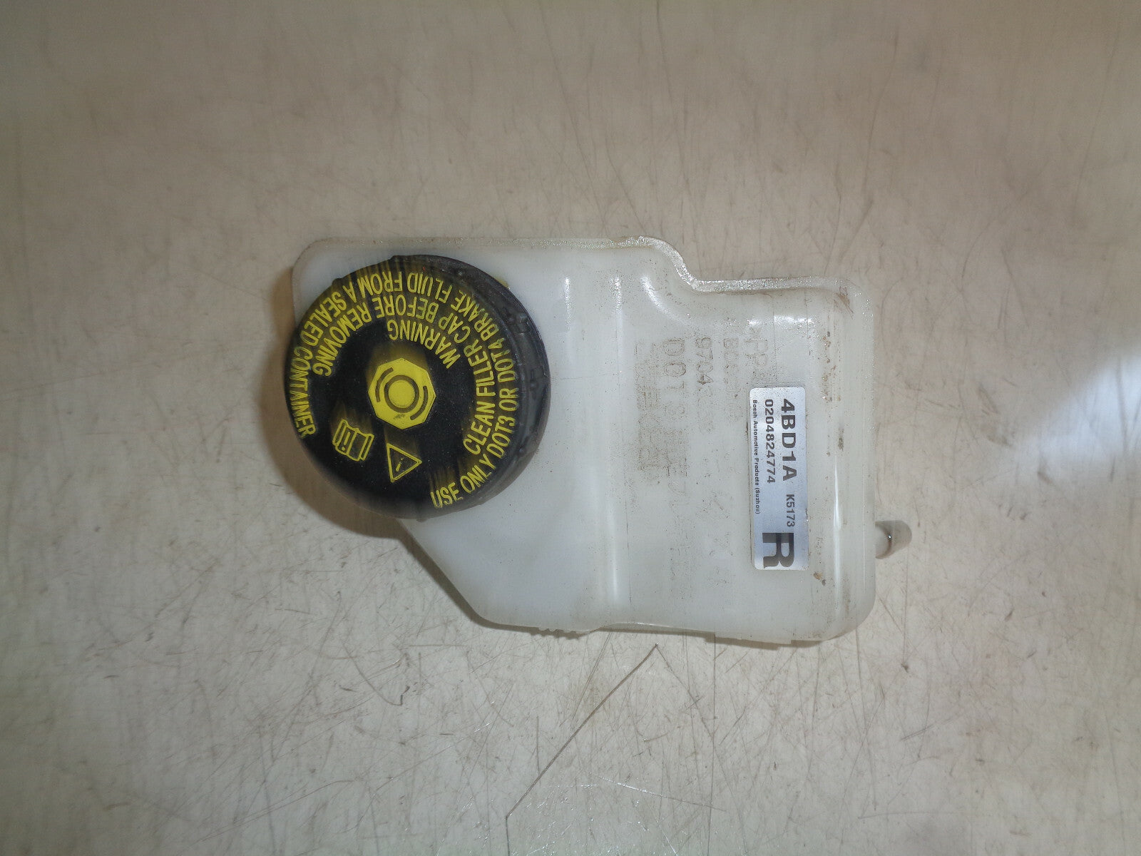 2019 NISSAN X TRAIL T32 MK3 1.7 DIESEL BRAKE FLUID TANK 0204824774