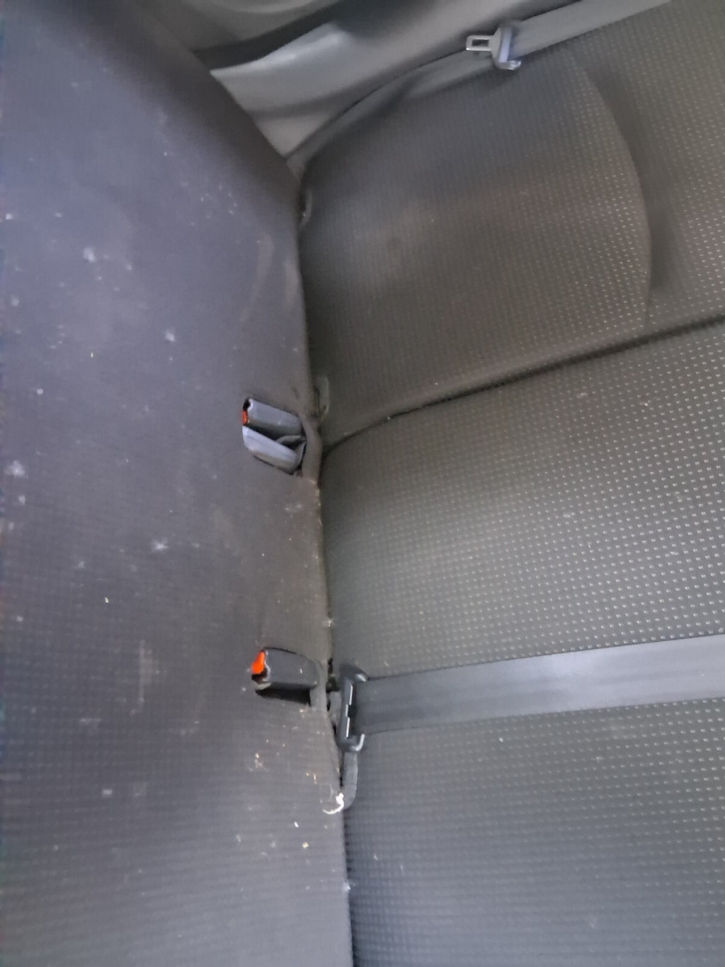 2016 MITSUBISHI MIRAGE MK6 REAR SEAT CENTER CONSOLE BENCH SEAT COMPLETE FABRIC