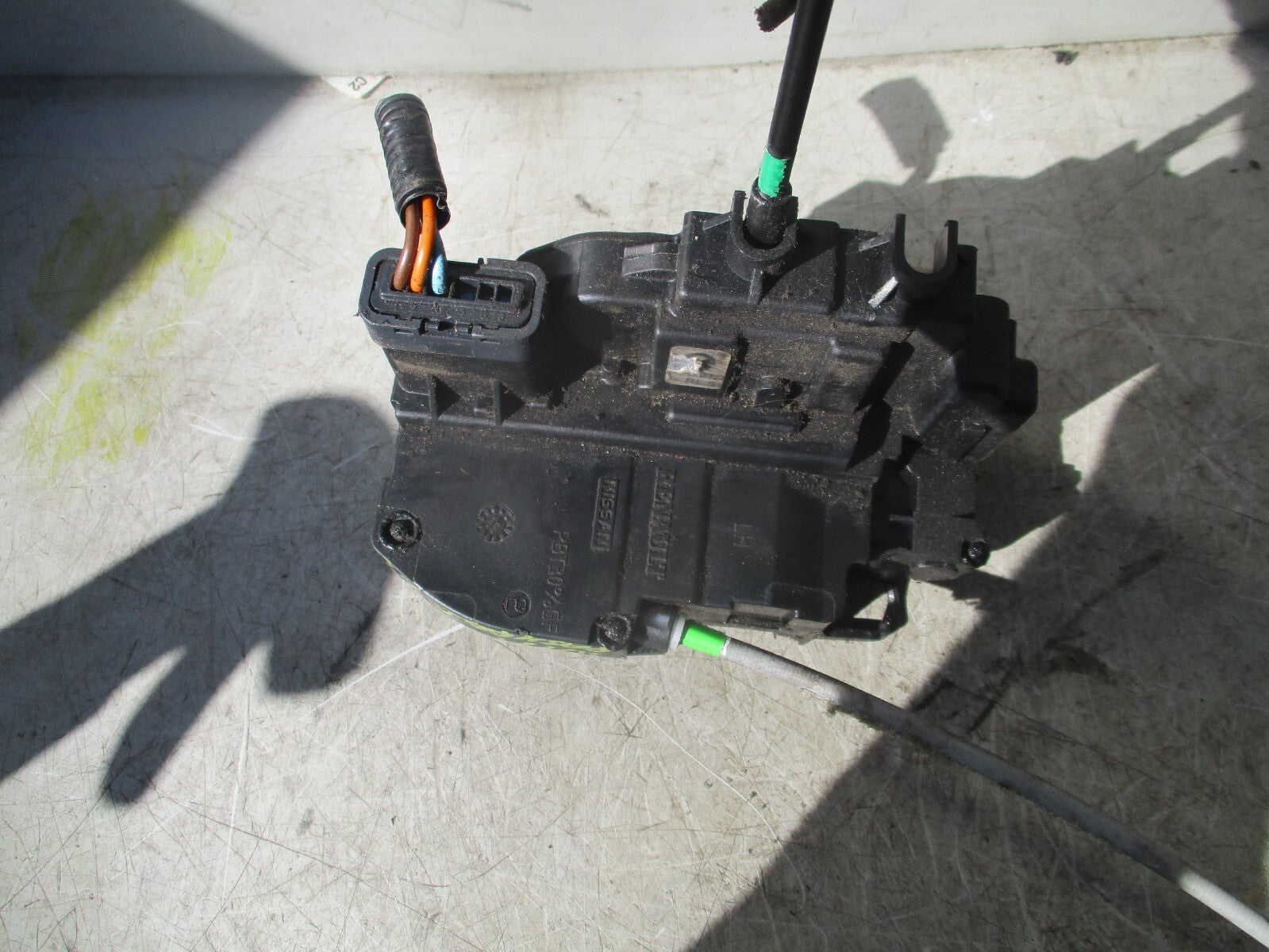 2012 NISSAN QASHQAI J10 NSR PASSENGER SIDE REAR BACK LEFT DOOR LOCK MECHANISM