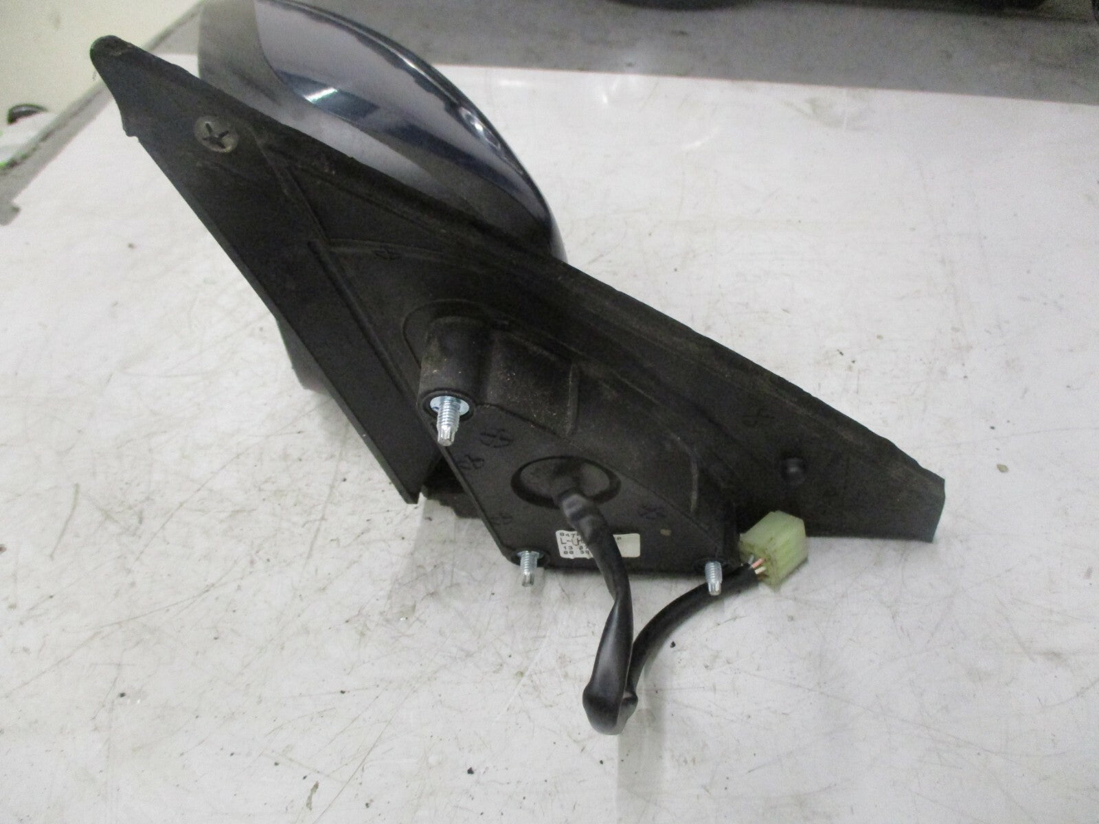 SUZUKI SWIFT MK2 2007 NS PASSENGER SIDE ELECTRIC DOOR WING MIRROR BLUE 8470262J2