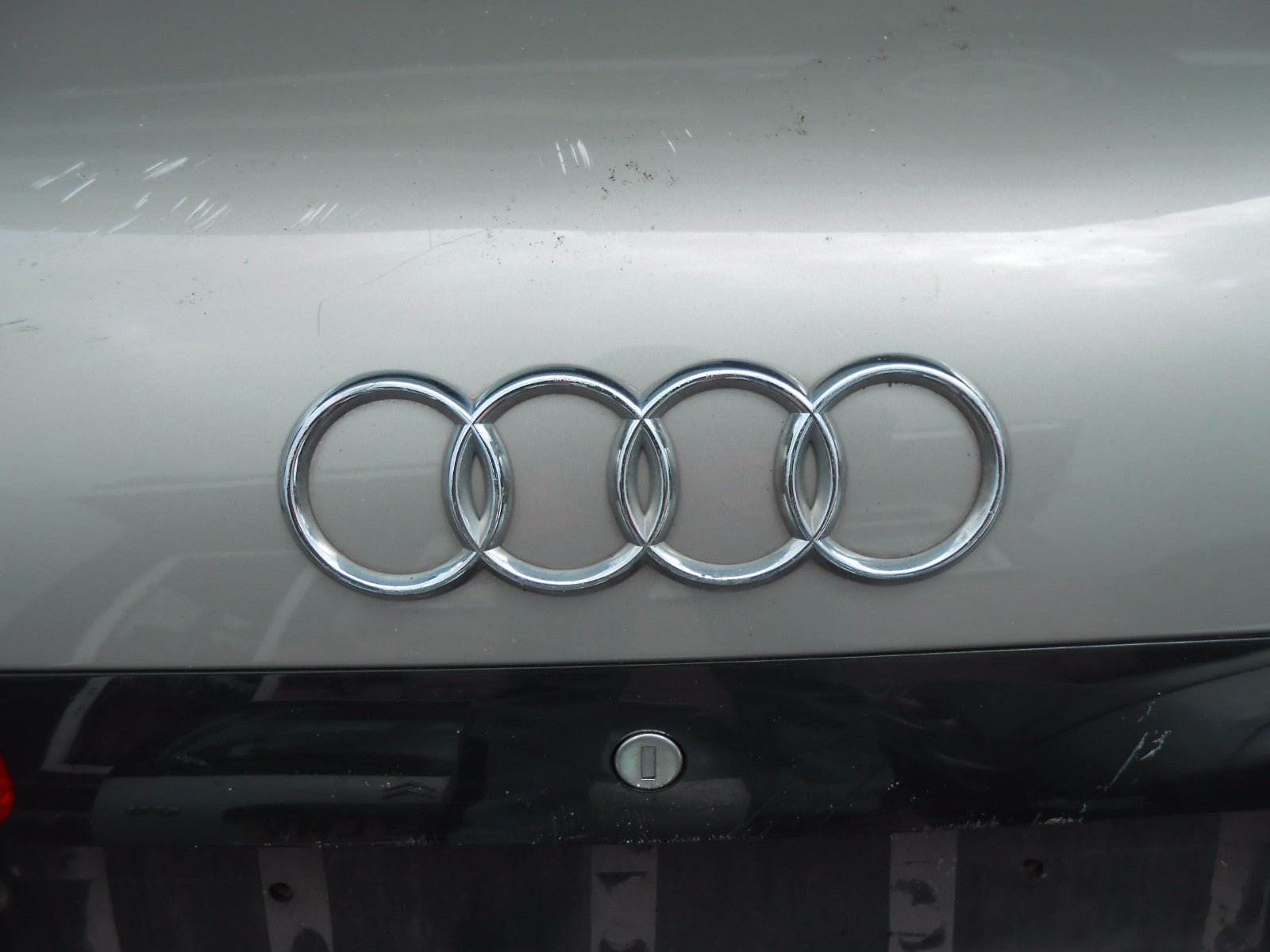 AUDI A6 2003 SALOON BOOTLID TAILGATE BEIGE