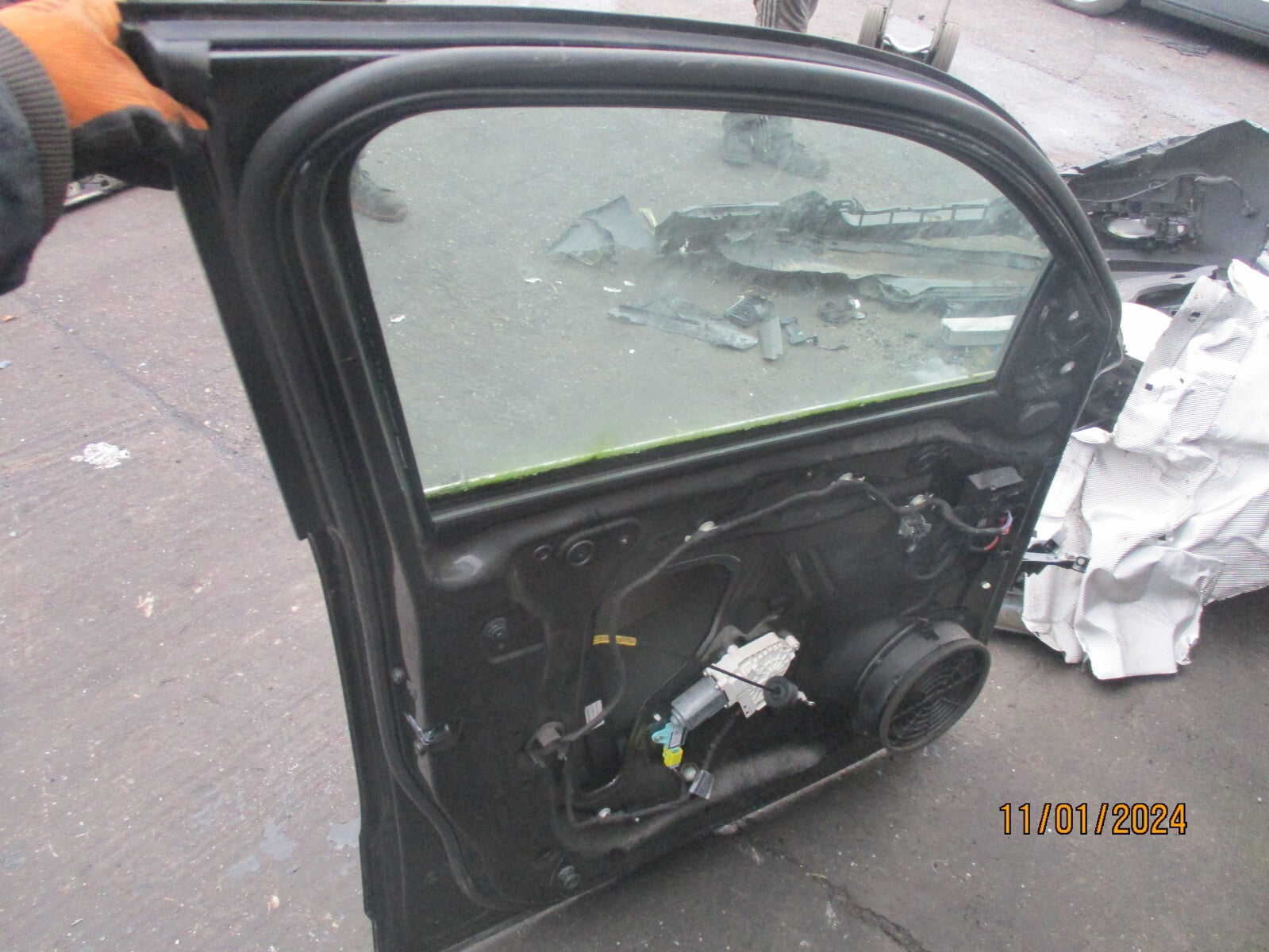 AUDI Q5 2014 S LINE NSF PASSENGER SIDE FRONT DOOR BLACK