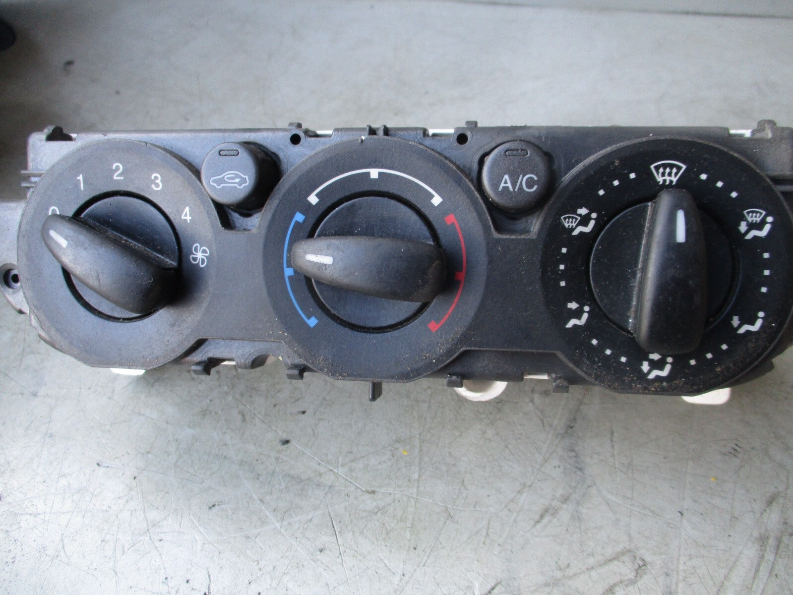 FORD SMAX 2008 HEATER AC CLIMATE CONTROL SWITCH 9G91-19980-BF