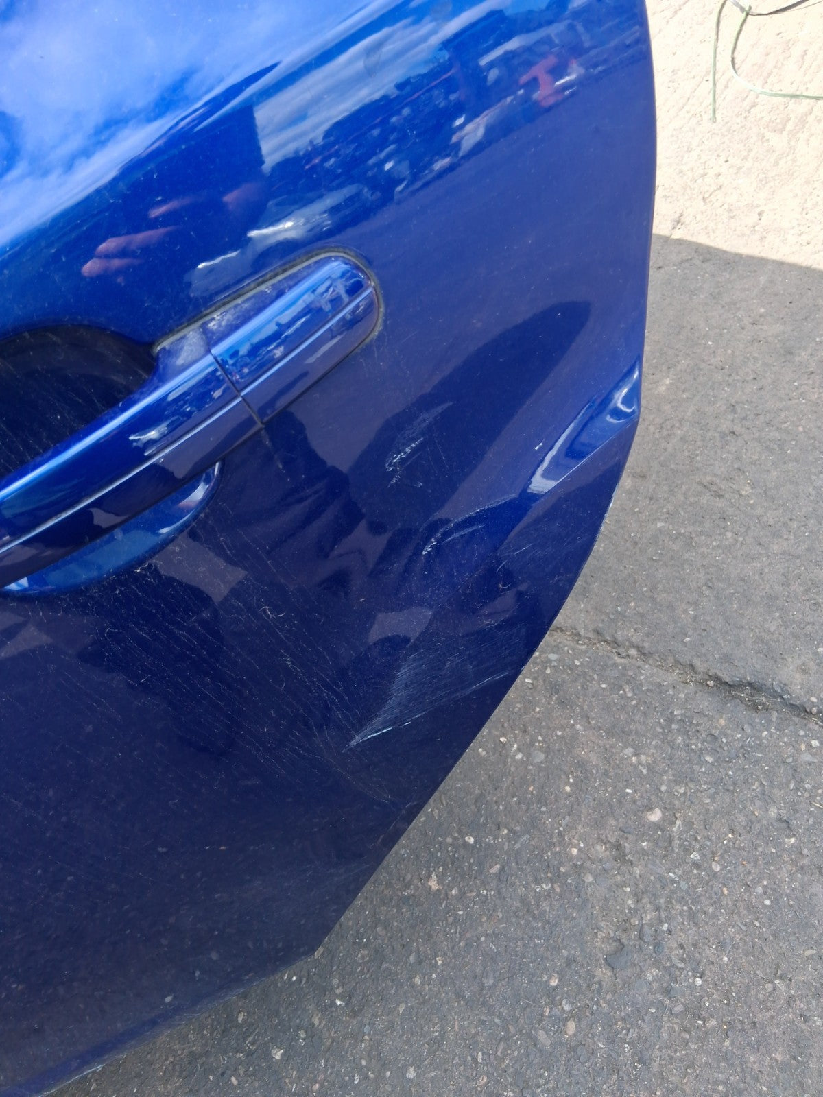 2015 FORD FOCUS MK3 NSR PASSENGER SIDE REAR BARE DOOR DEEP IMPACT BLUE MET HF