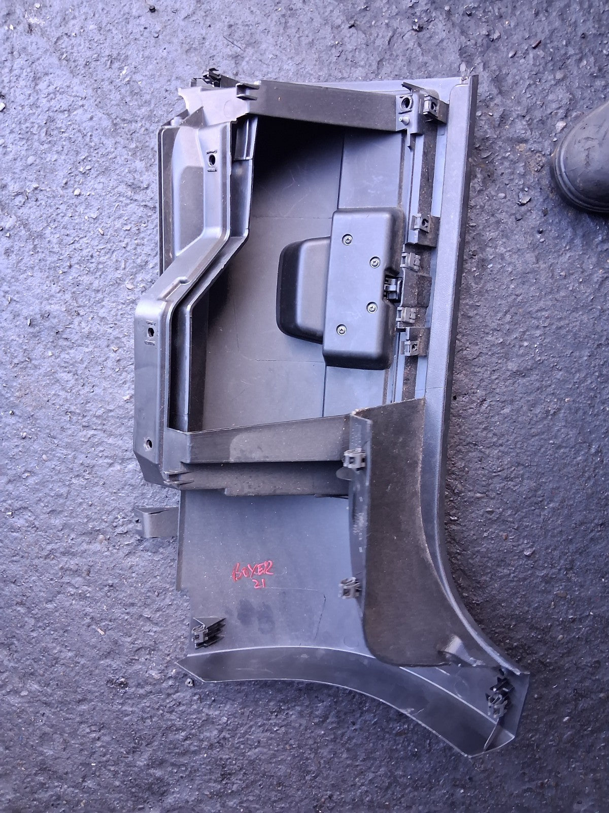 2021 PEUGEOT BOXER MK3 GLOVE BOX FRONT STORAGE COMPARTMENT 1308173070