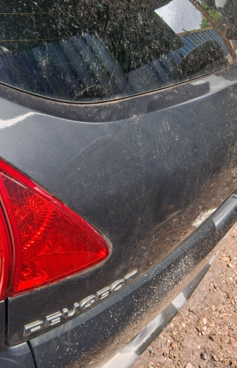 2012 PEUGEOT 3008 MK1 PRE FACELIFT NSR PASSENGER SIDE REAR INNER TAIL LIGHT